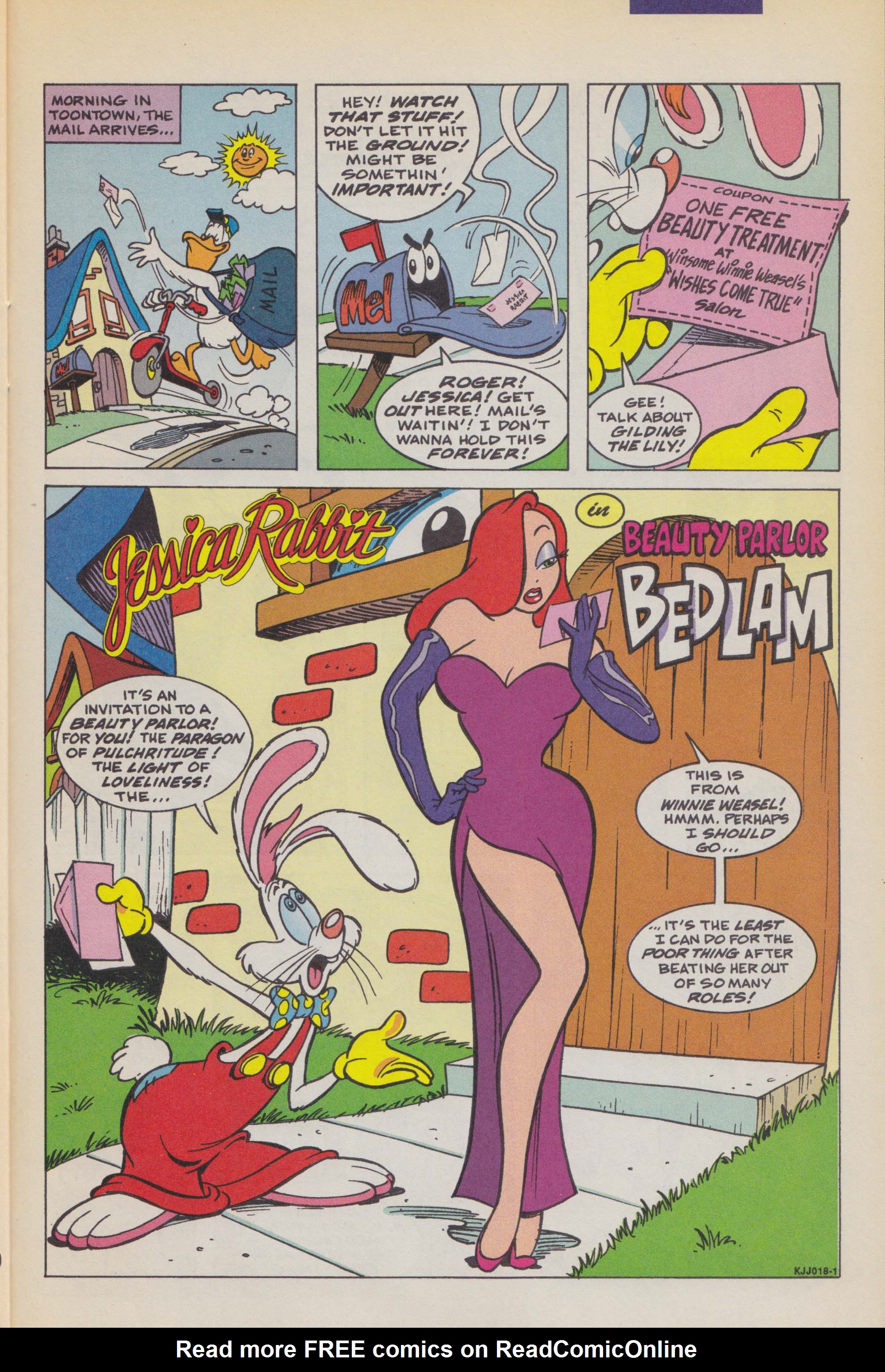 Read online Roger Rabbit's Toontown comic -  Issue #4 - 25