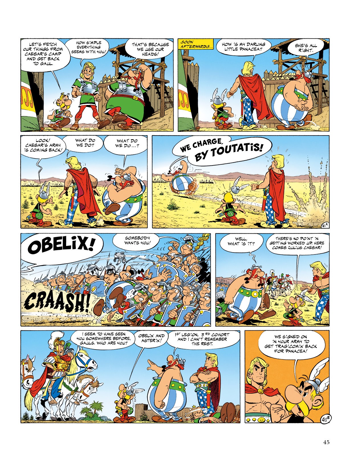 Read online Asterix comic -  Issue #10 - 46
