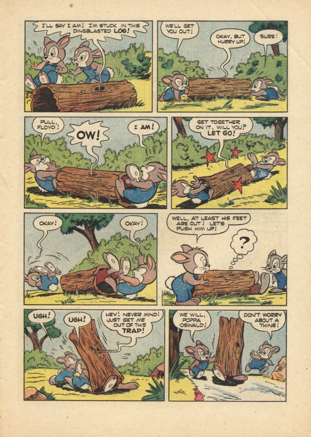 Read online Four Color Comics comic -  Issue #593 - 7