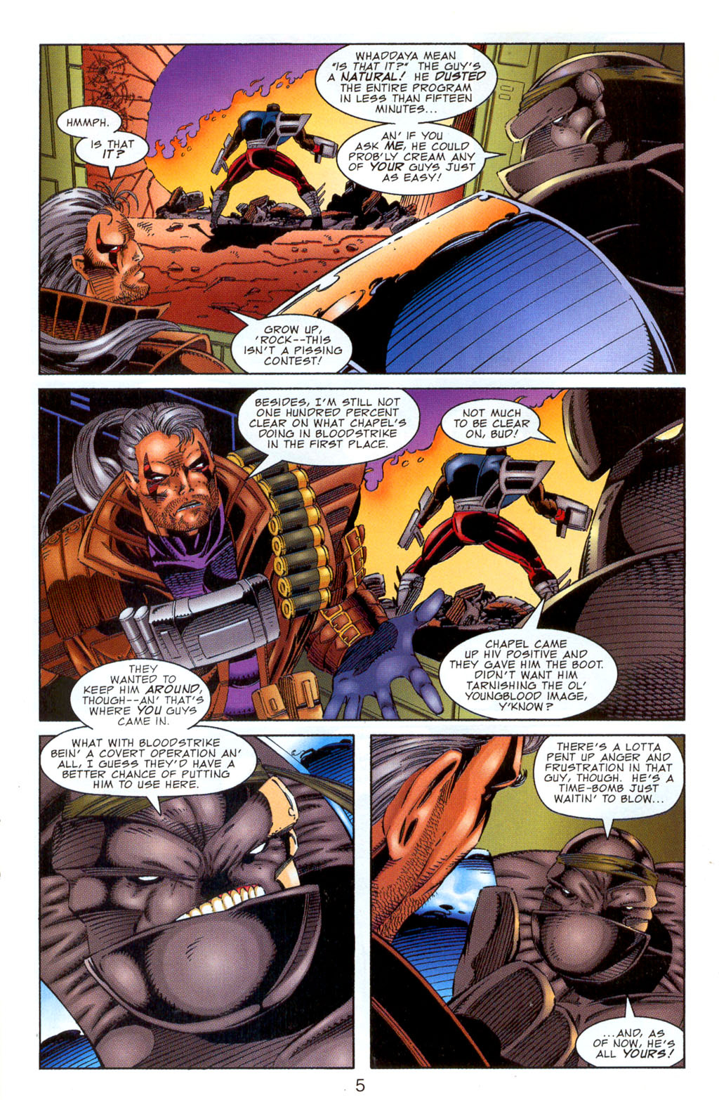 Read online Bloodstrike (1993) comic -  Issue #7 - 7