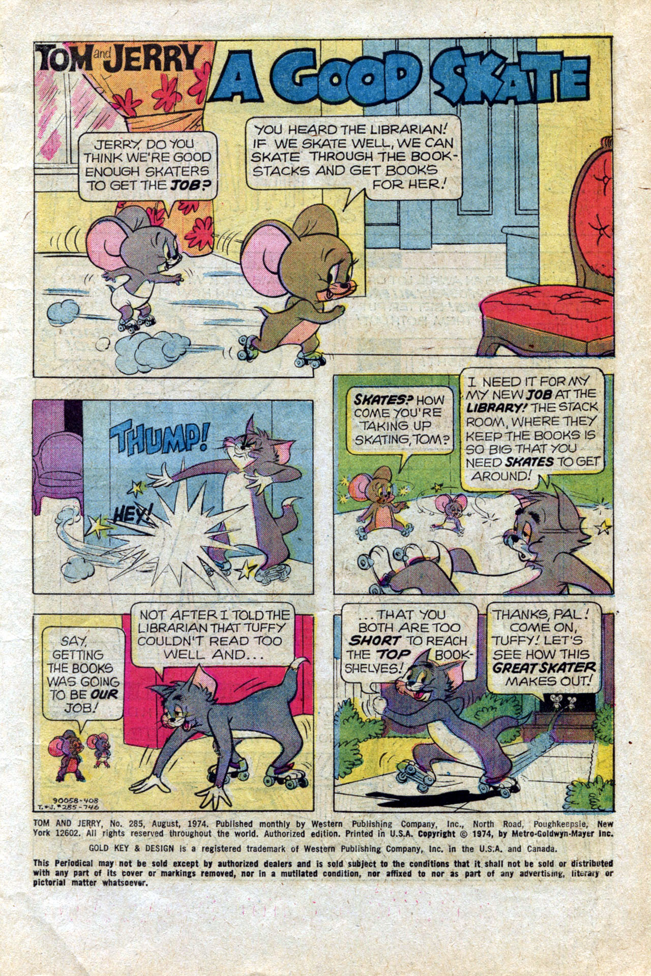 Read online Tom and Jerry comic -  Issue #285 - 3