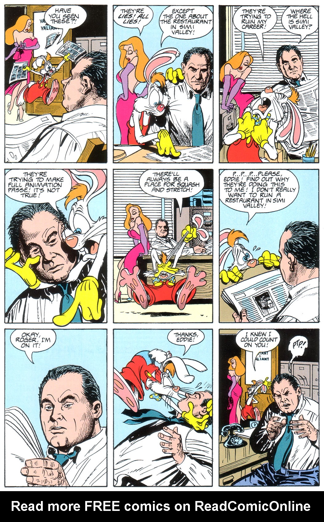 Read online Marvel Graphic Novel comic -  Issue #54 - Roger Rabbit The Resurrection of Doom - 36