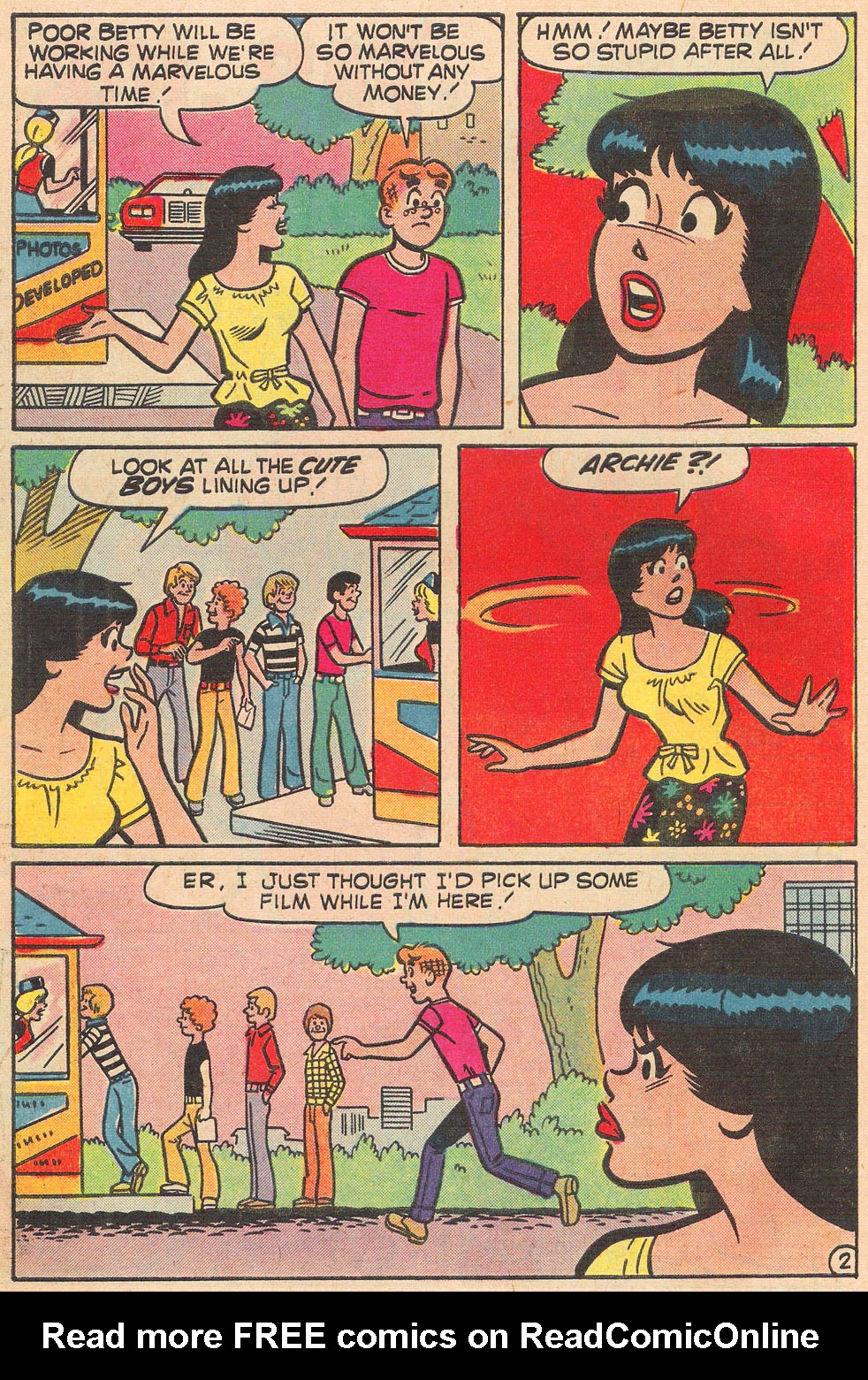 Read online Archie's Girls Betty and Veronica comic -  Issue #264 - 30