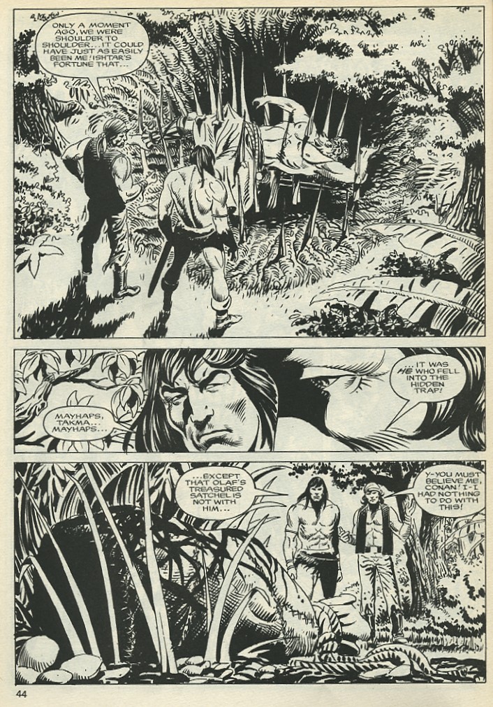 Read online The Savage Sword Of Conan comic -  Issue #136 - 43