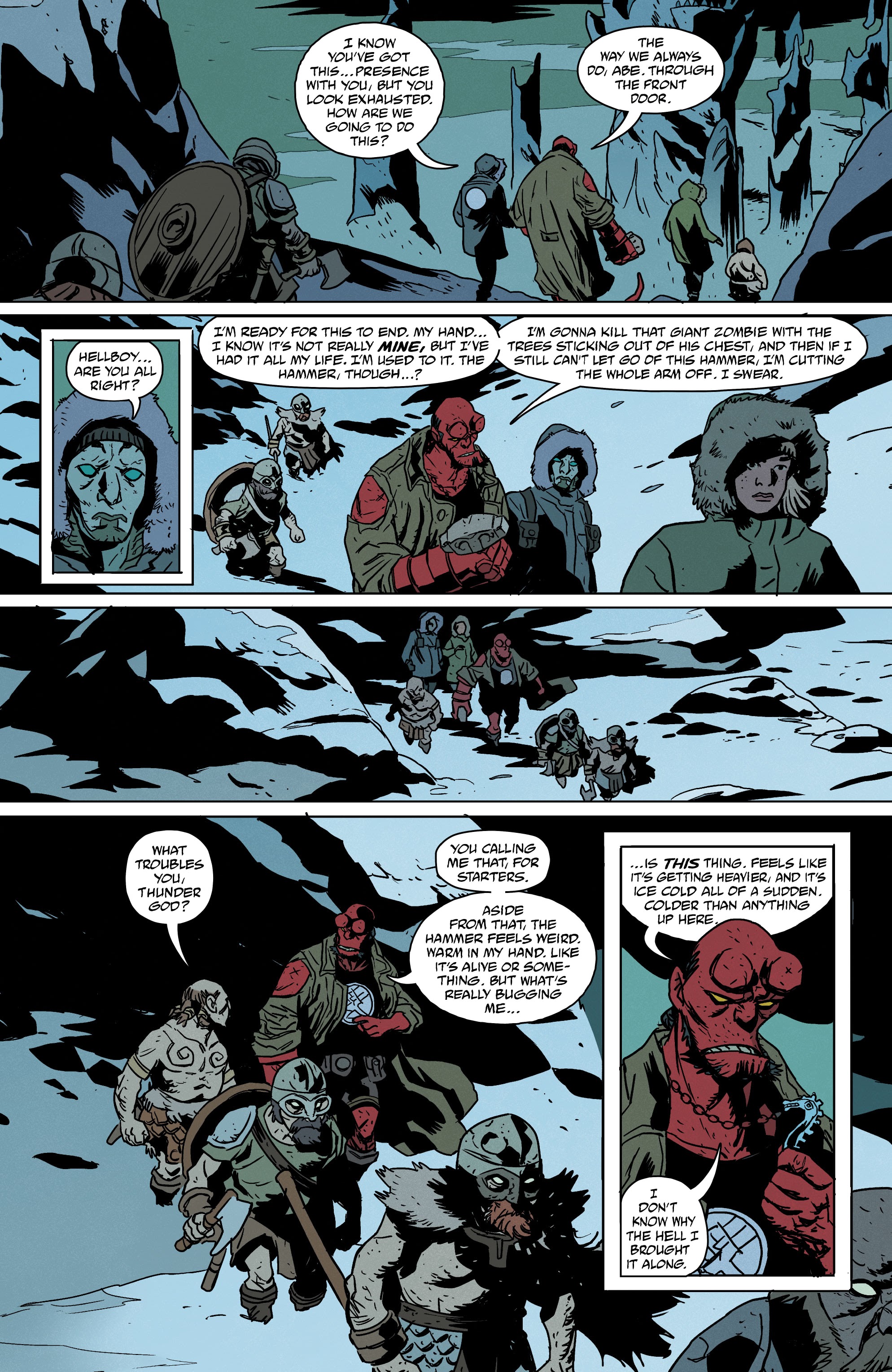 Read online Hellboy: The Bones of Giants comic -  Issue #4 - 4