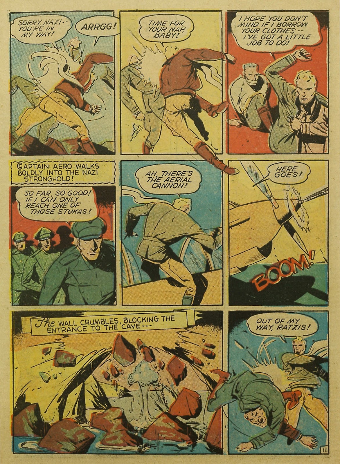 Captain Aero Comics issue 3 - Page 13