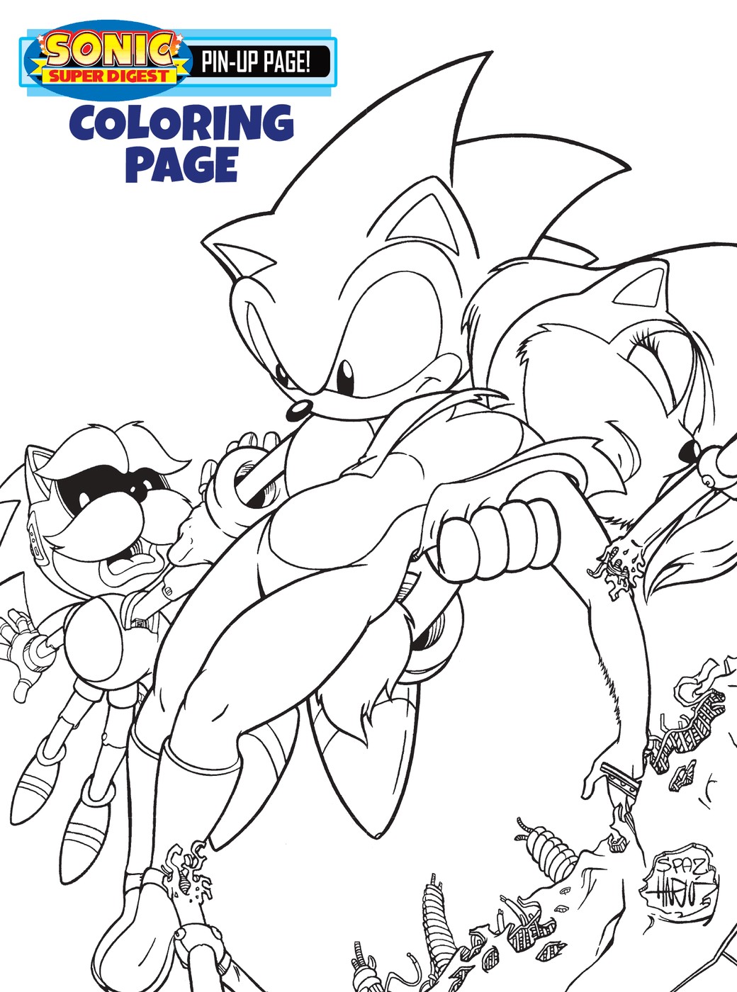 Read online Sonic Super Digest comic -  Issue #5 - 38