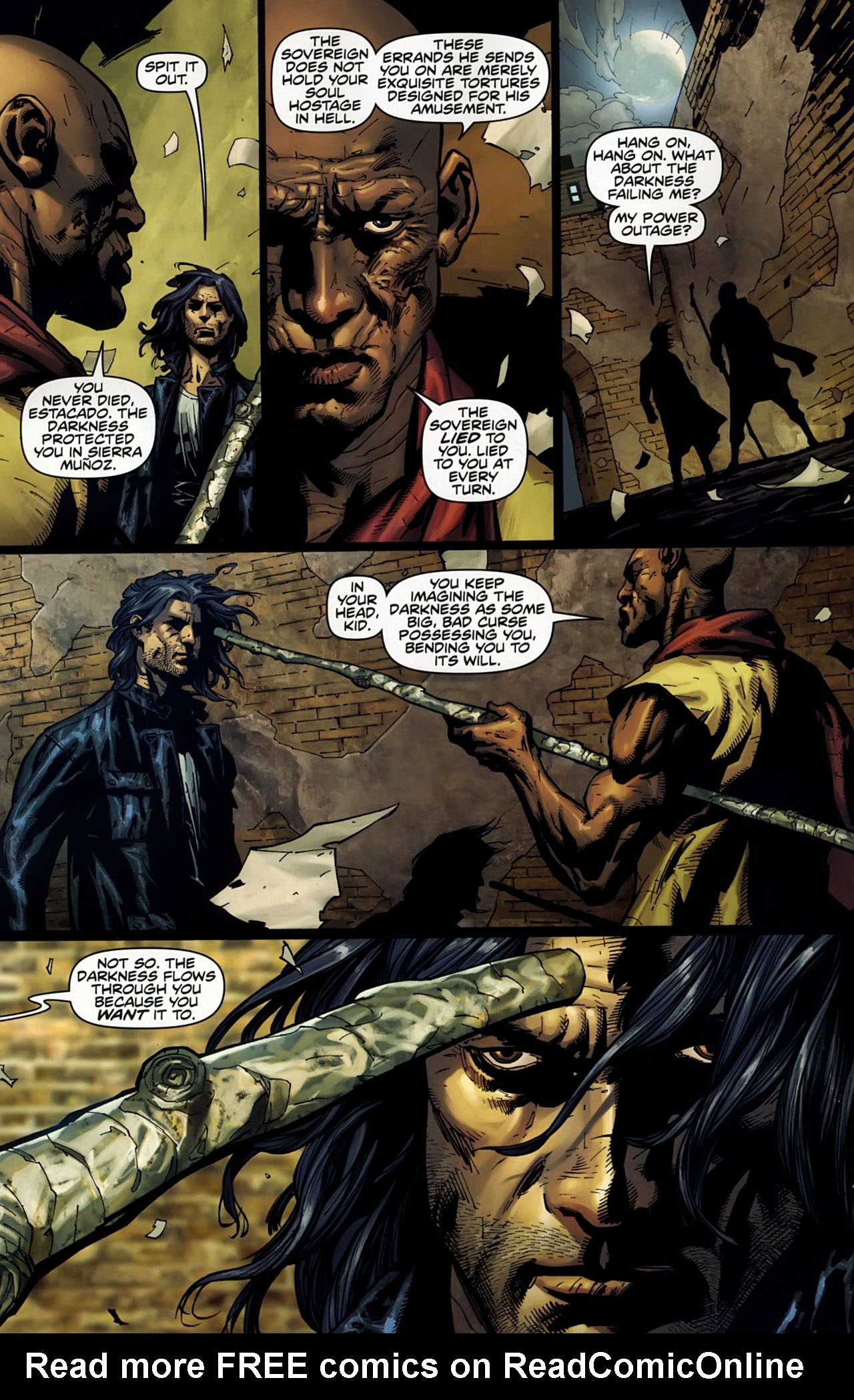 Read online The Darkness (2007) comic -  Issue #77 - 14