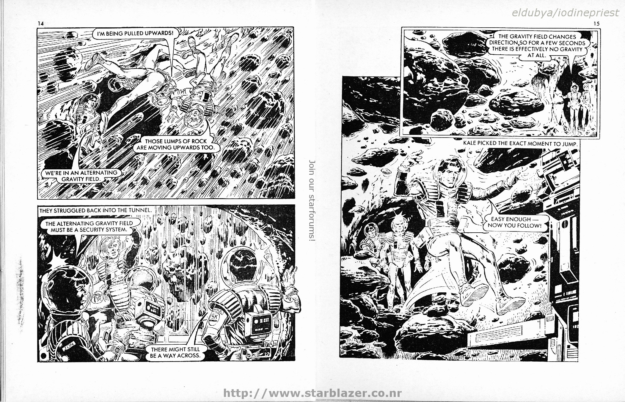 Read online Starblazer comic -  Issue #155 - 9