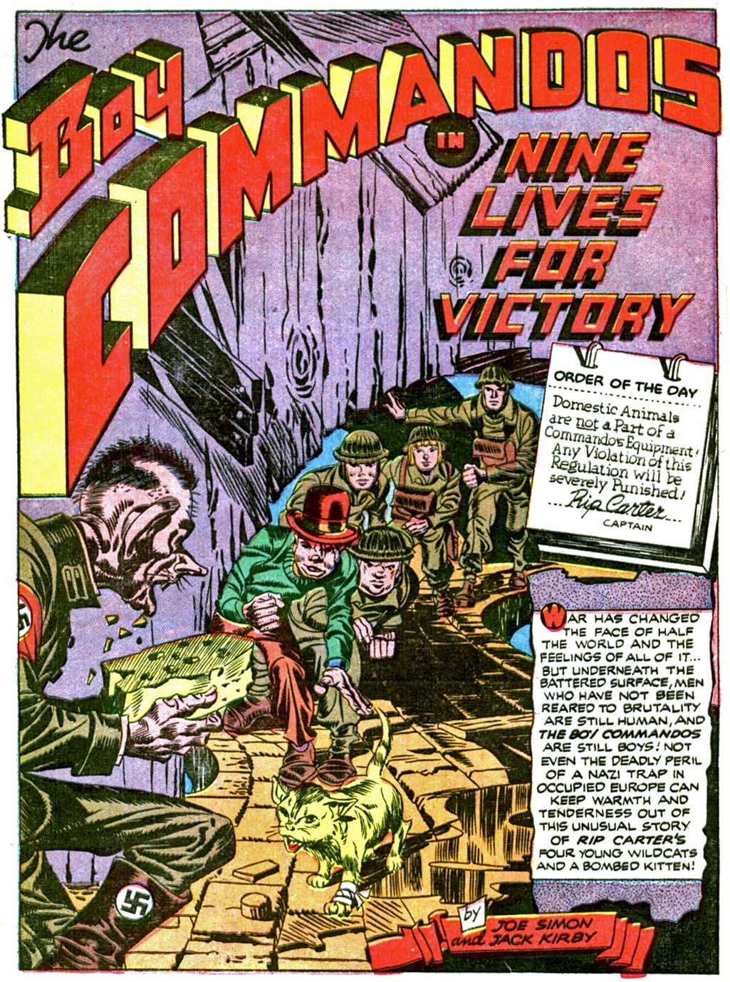 Read online Boy Commandos comic -  Issue #2 - 57