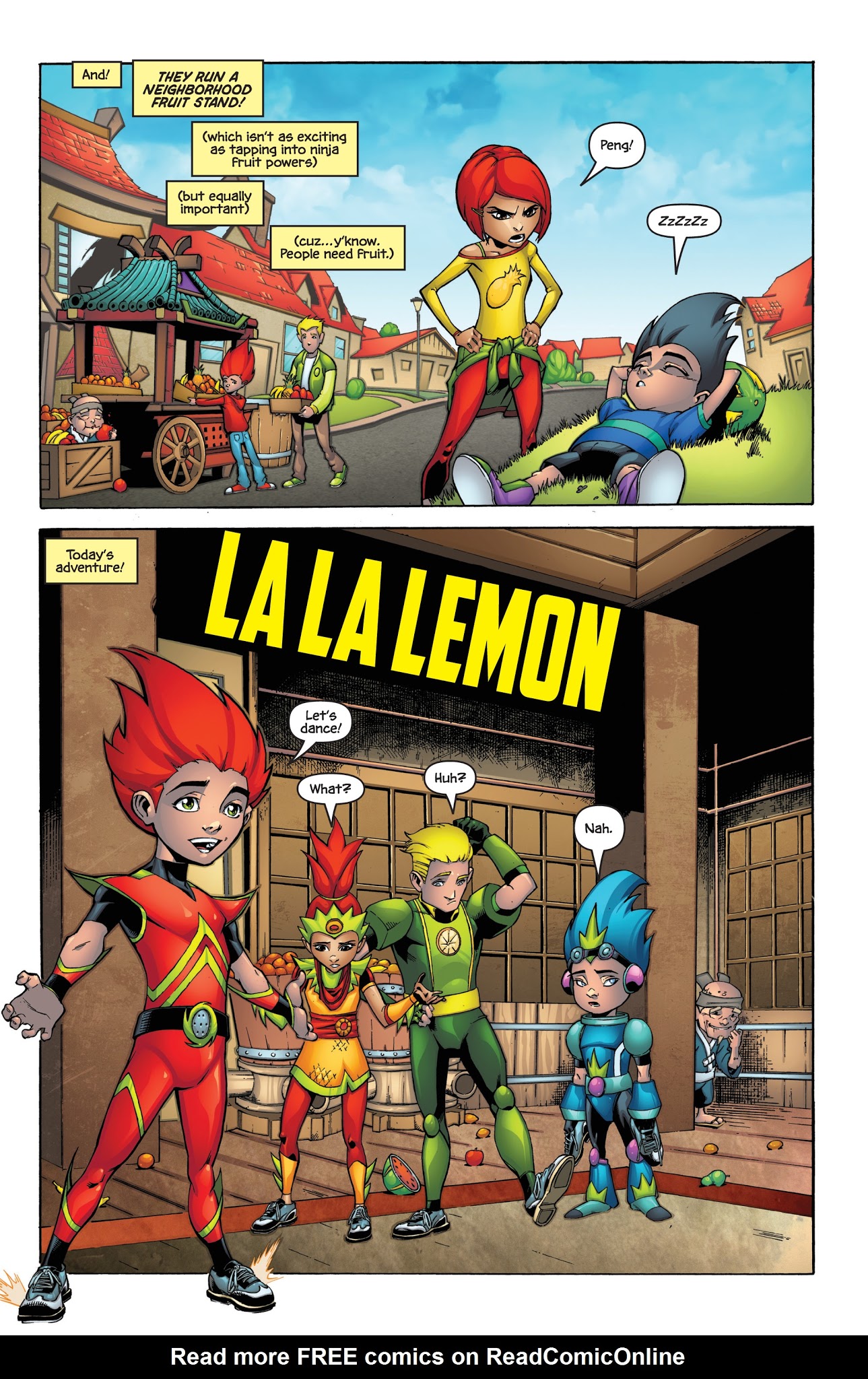 Read online Fruit Ninja comic -  Issue #1 - 18