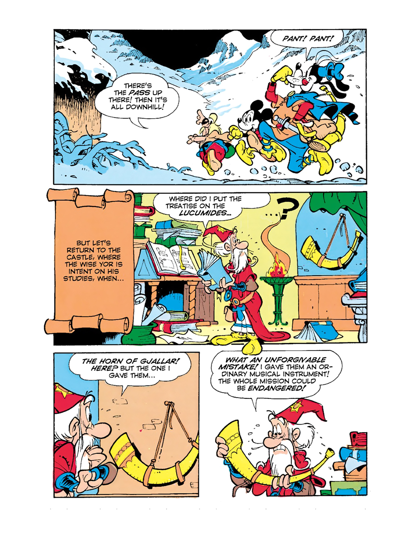 Read online Mickey Mouse in the Sword of Ice comic -  Issue #1 - 30