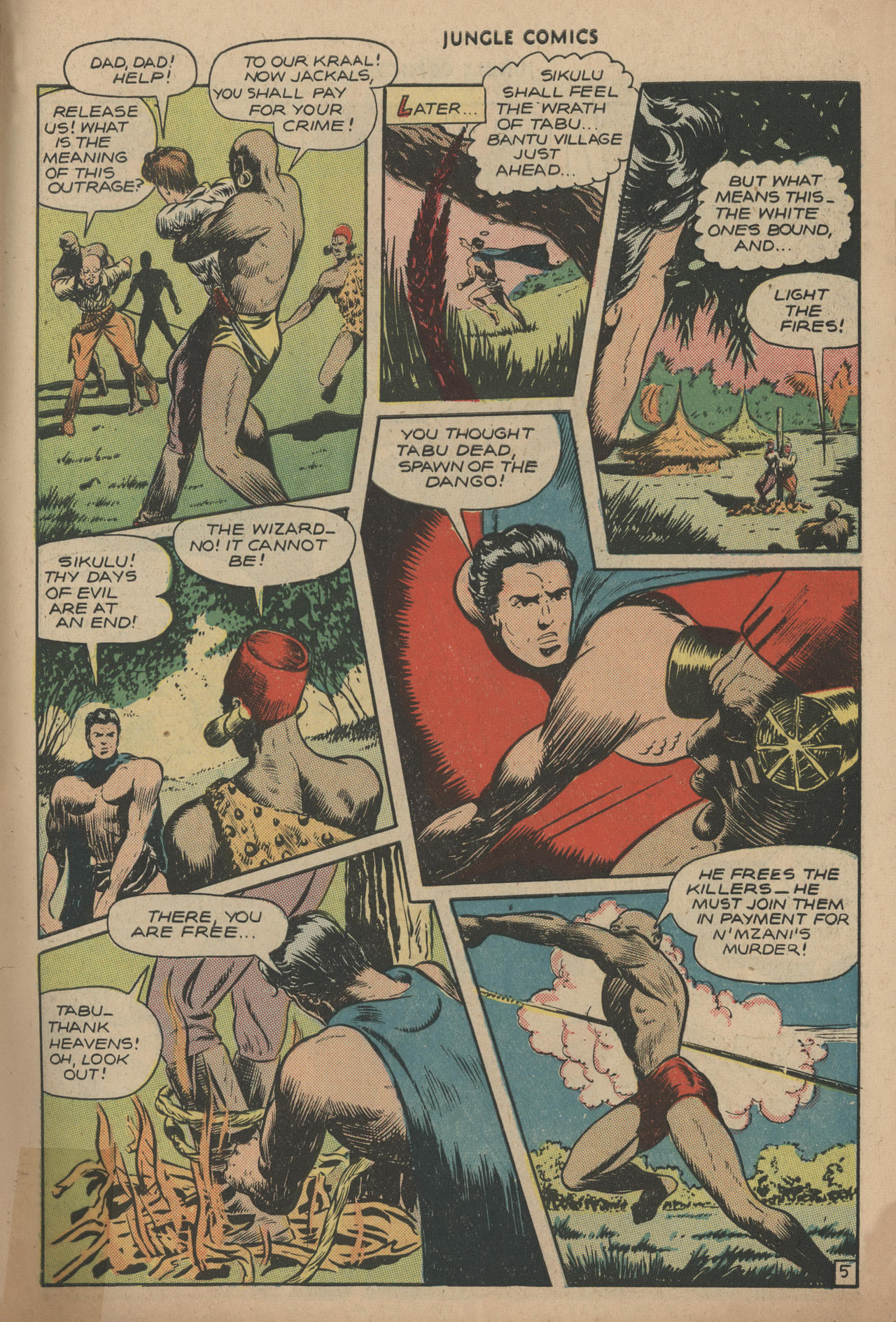 Read online Jungle Comics comic -  Issue #85 - 41
