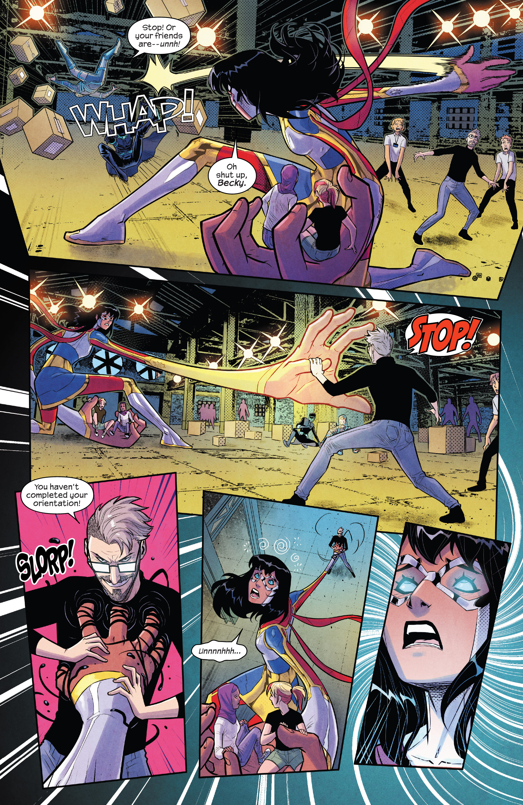 Read online Magnificent Ms. Marvel comic -  Issue #8 - 12