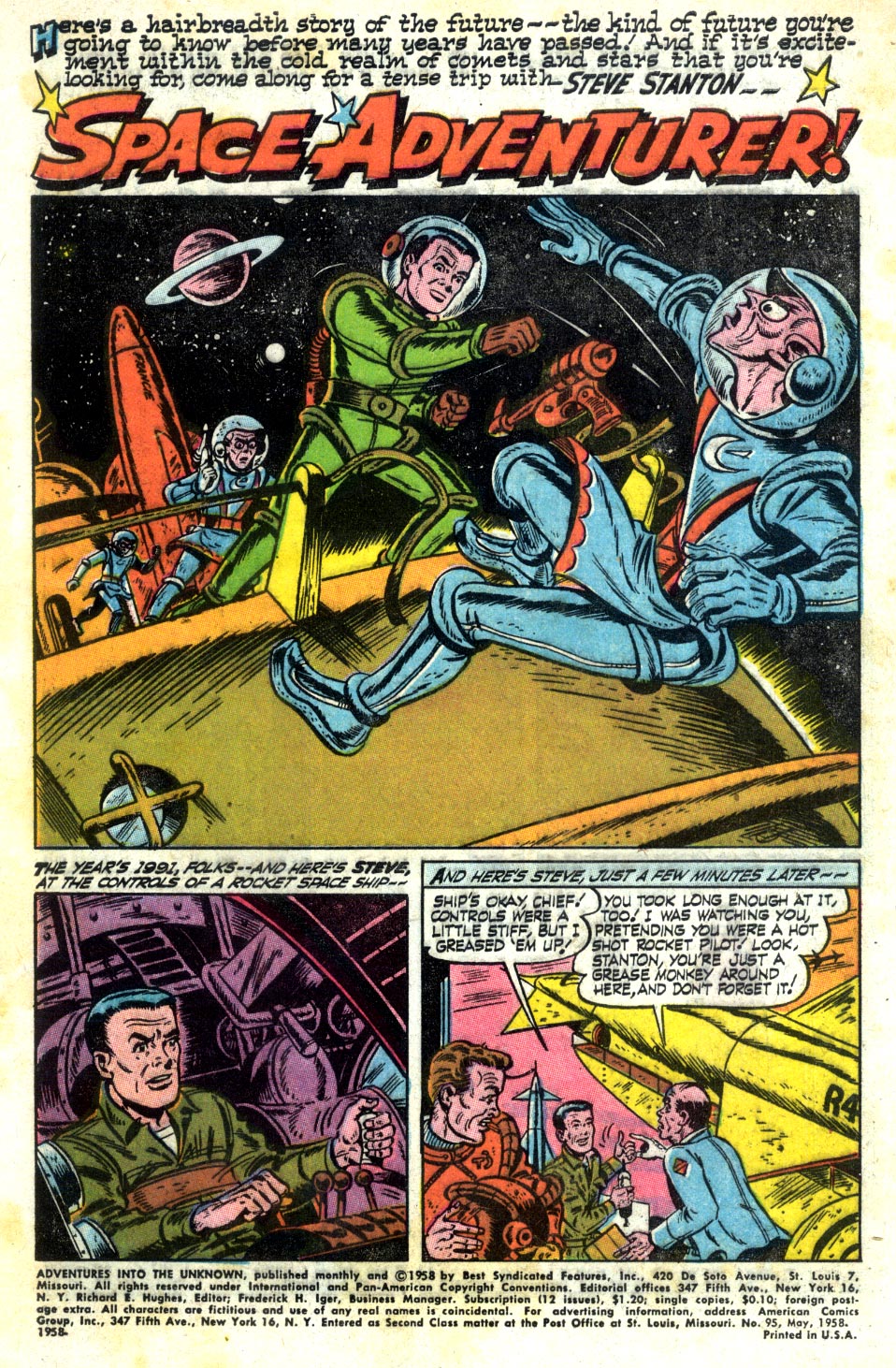 Read online Adventures Into The Unknown comic -  Issue #96 - 3