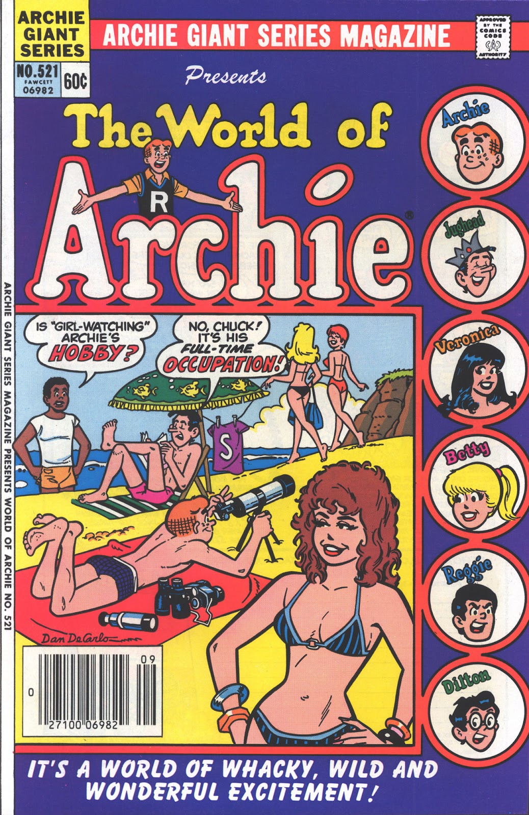 Archie Giant Series Magazine issue 521 - Page 1