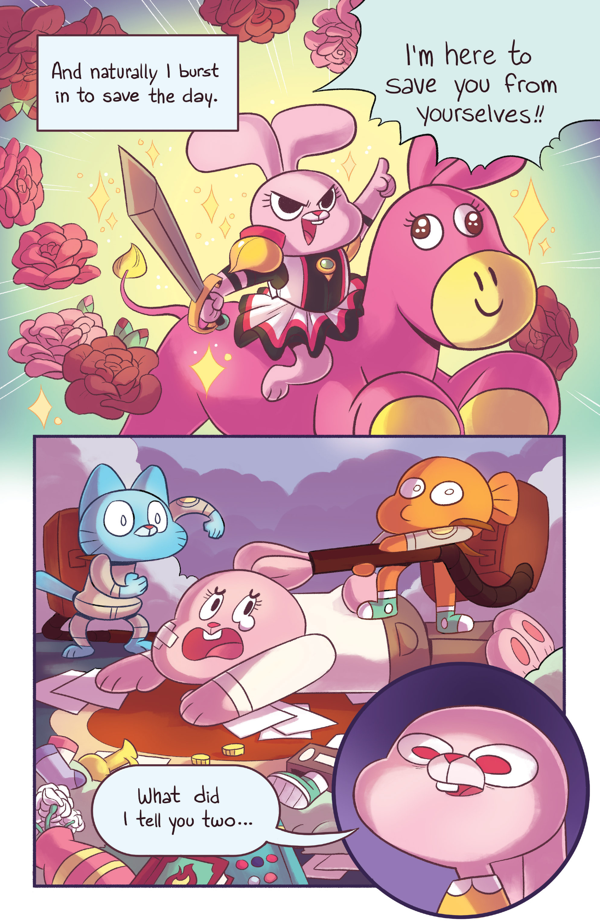 Read online The Amazing World of Gumball comic -  Issue #6 - 21