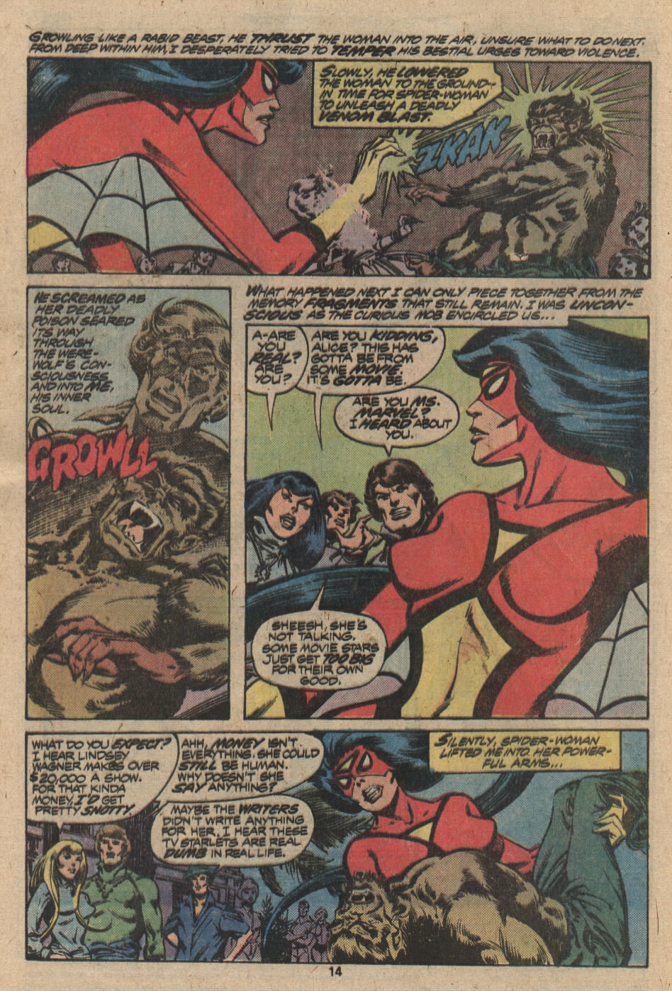 Read online Spider-Woman (1978) comic -  Issue #6 - 9