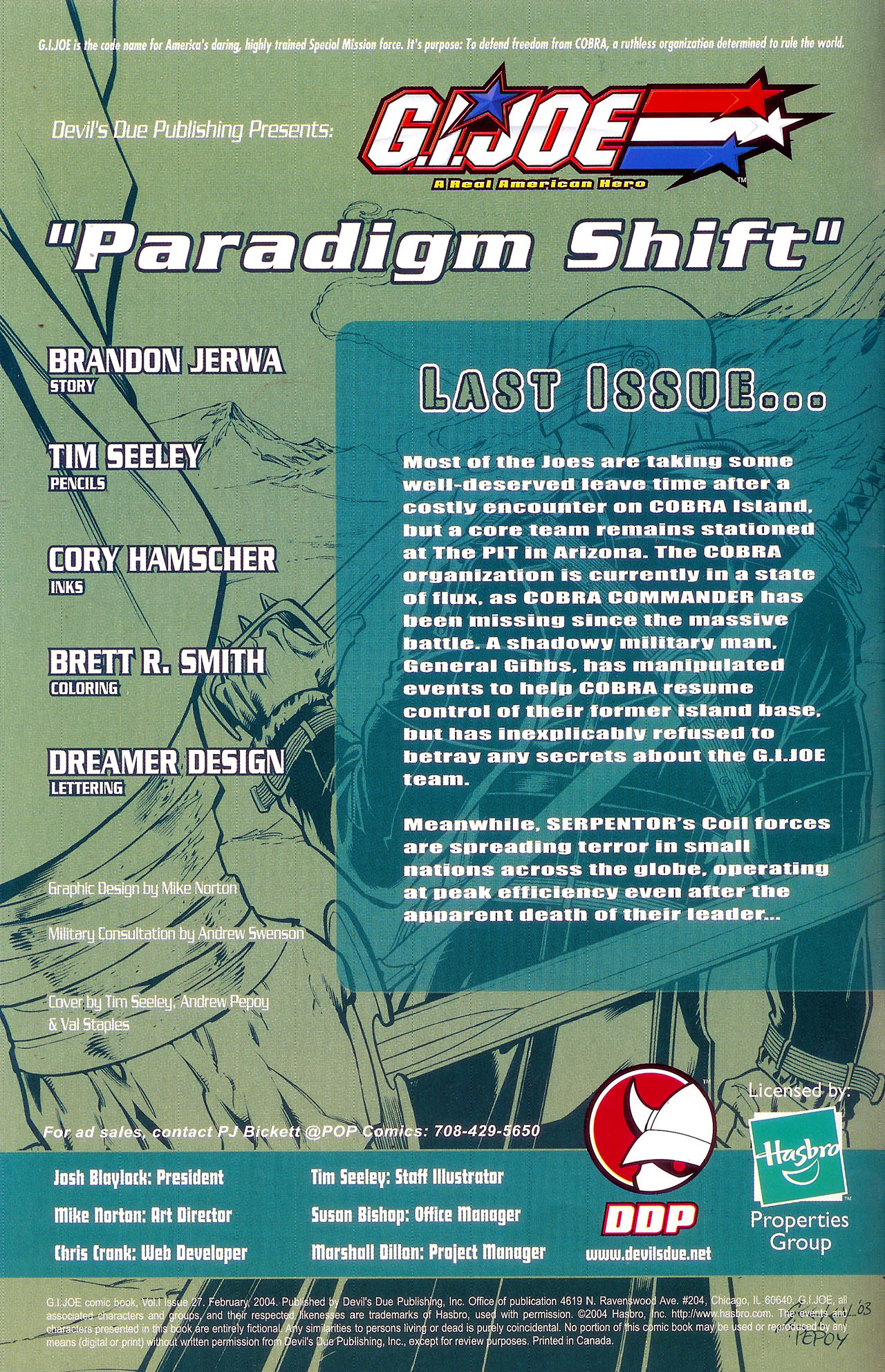 Read online G.I. Joe (2001) comic -  Issue #27 - 2