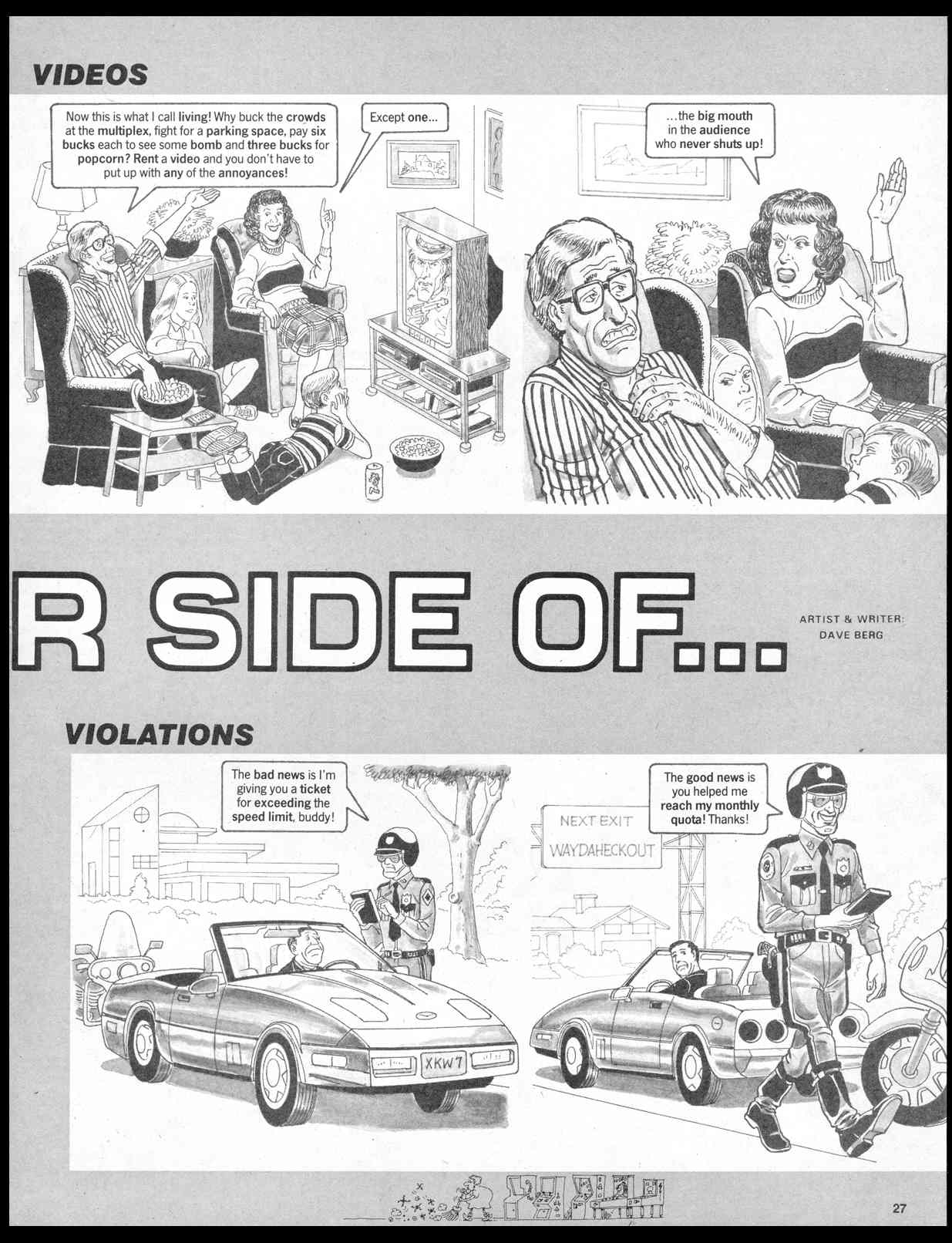 Read online MAD comic -  Issue #289 - 29