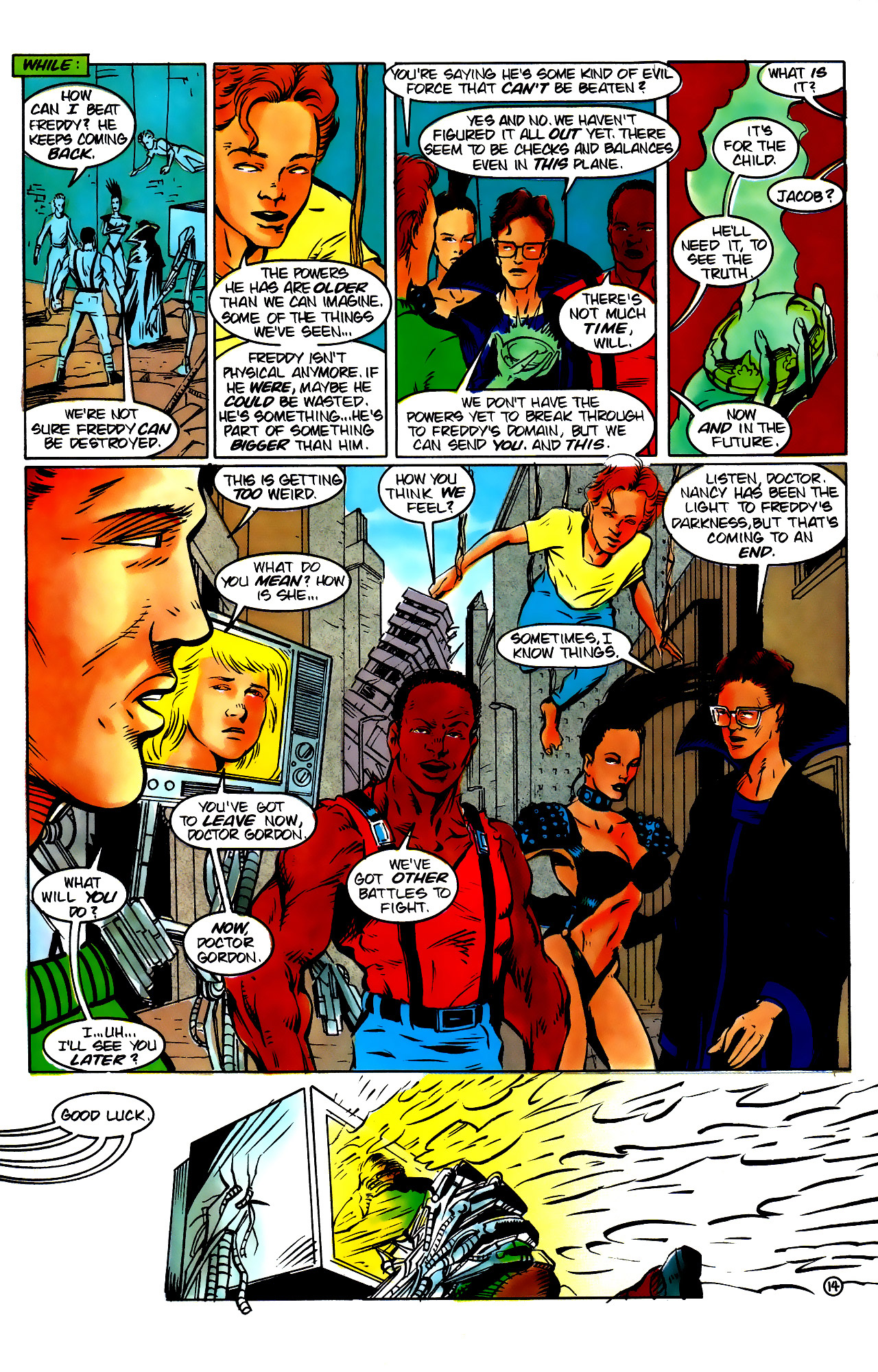Read online Nightmares On Elm Street comic -  Issue #6 - 14