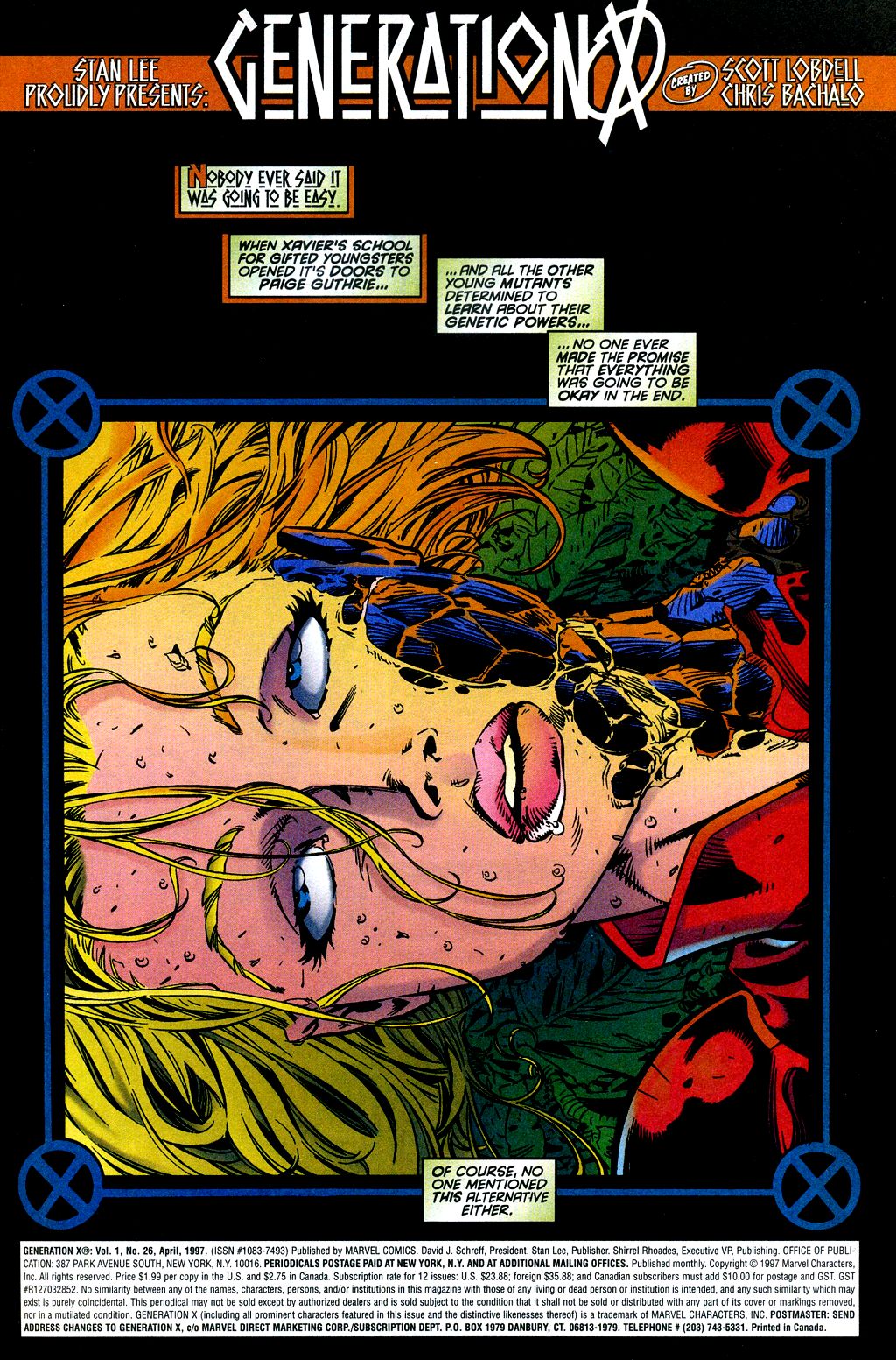 Read online Generation X comic -  Issue #26 - 2