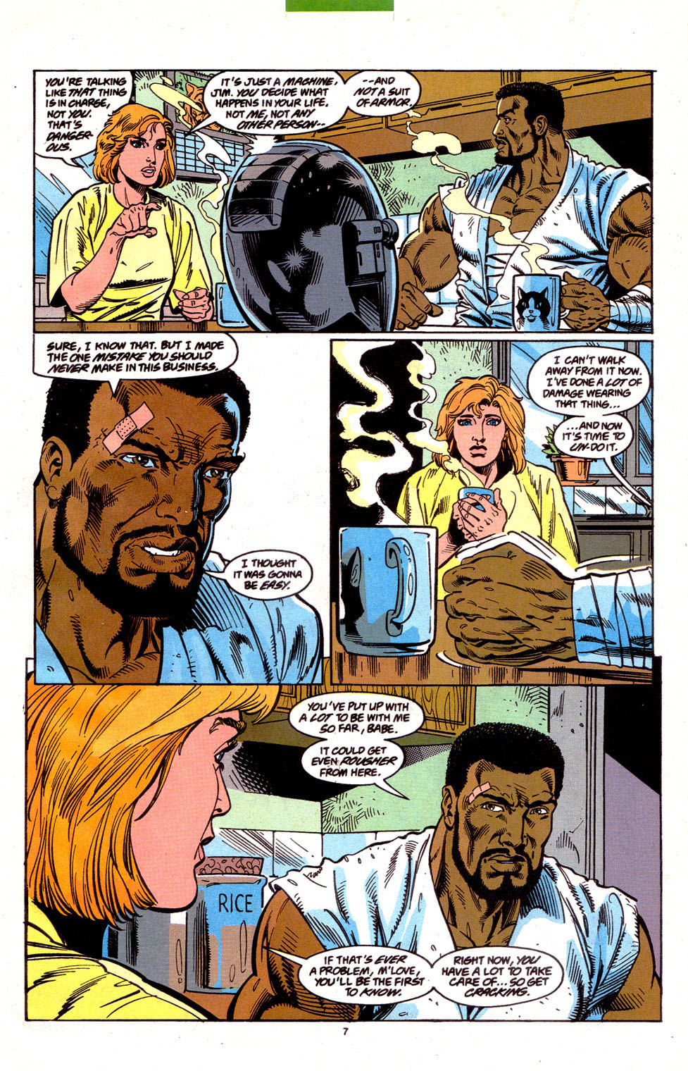 Read online War Machine (1994) comic -  Issue #11 - 7