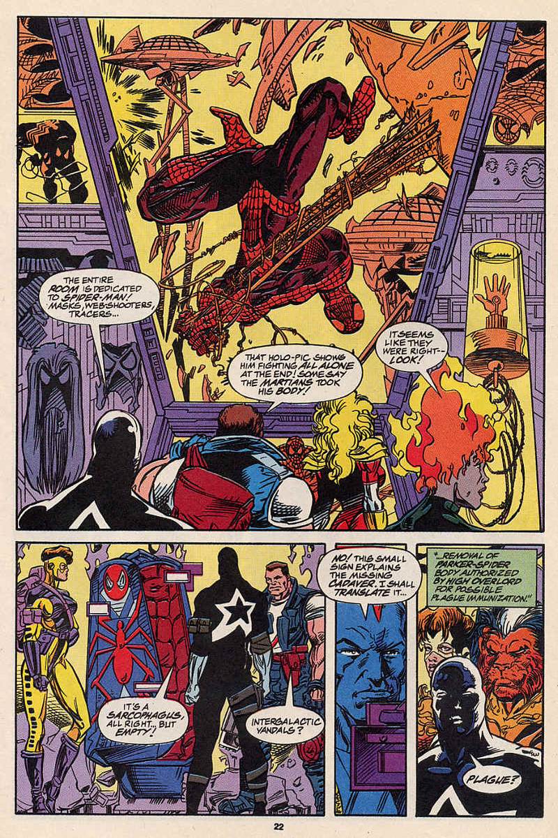 Read online Guardians of the Galaxy (1990) comic -  Issue #54 - 18