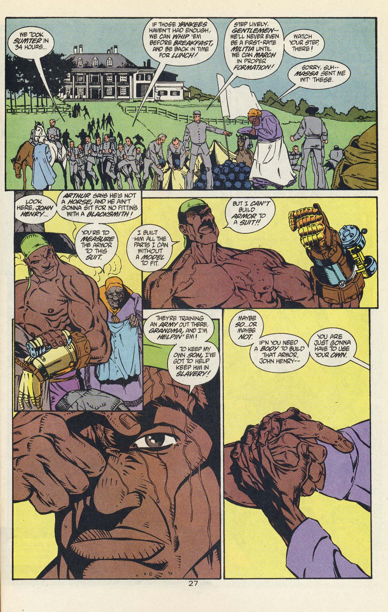 Read online Steel (1994) comic -  Issue # _Annual 1 - 36