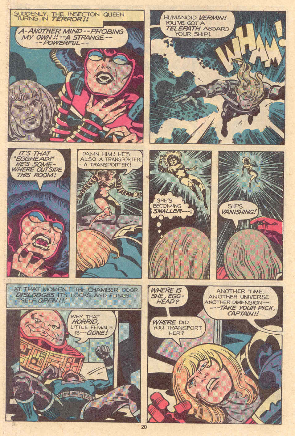 Read online Captain Victory and the Galactic Rangers (1981) comic -  Issue #4 - 22