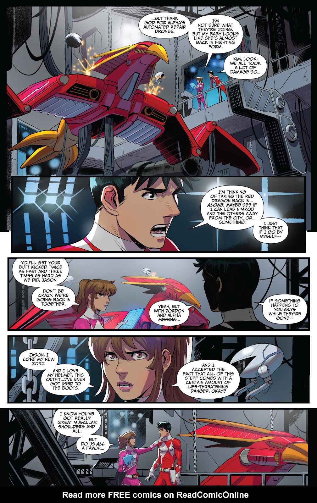 Saban's Go Go Power Rangers issue 27 - Page 12