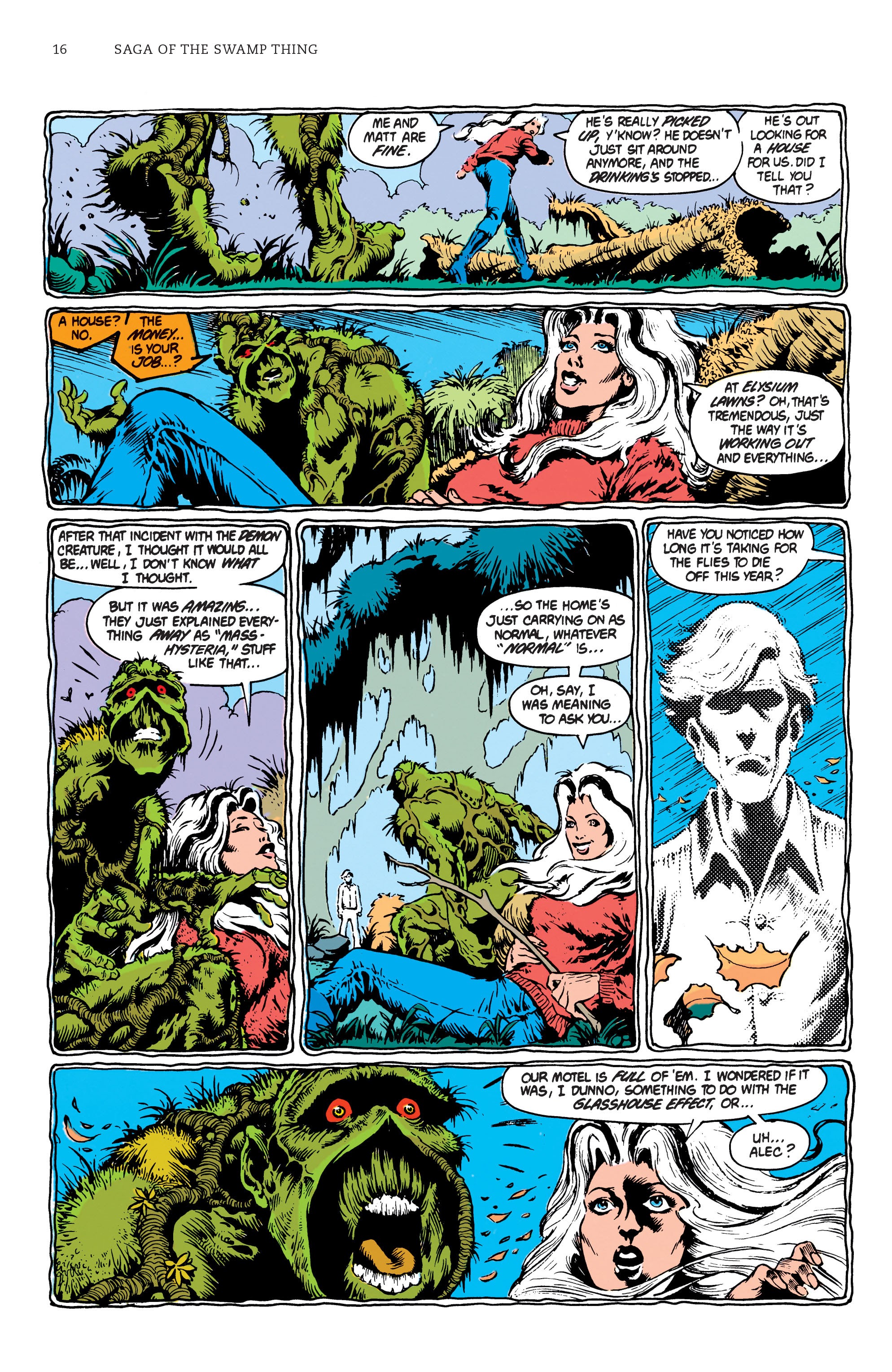 Read online Saga of the Swamp Thing comic -  Issue # TPB 2 (Part 1) - 17