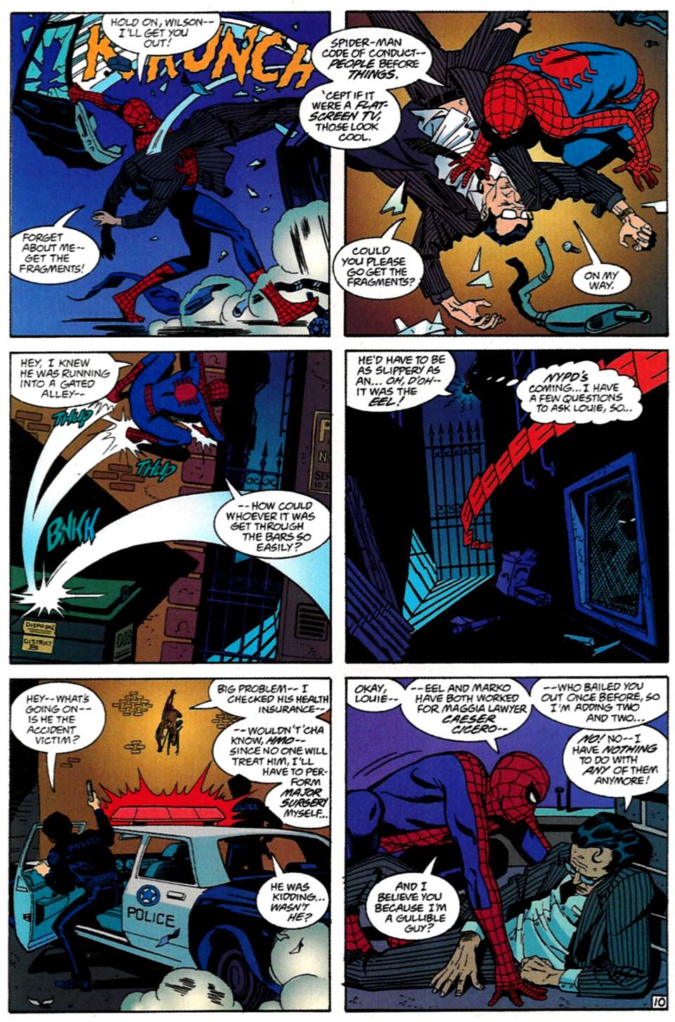 Read online Spider-Man: Lifeline comic -  Issue #1 - 11
