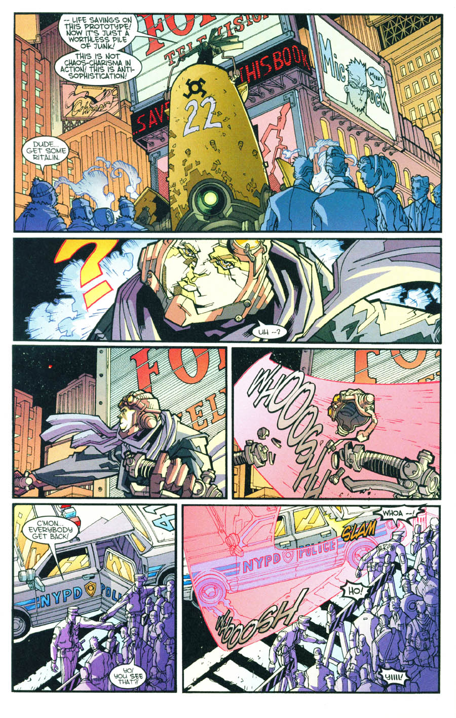 Read online Mr. Majestic comic -  Issue #7 - 21