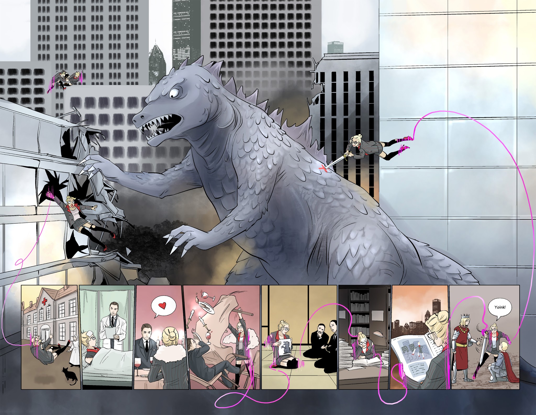 Read online Paradox Girl comic -  Issue #1 - 19