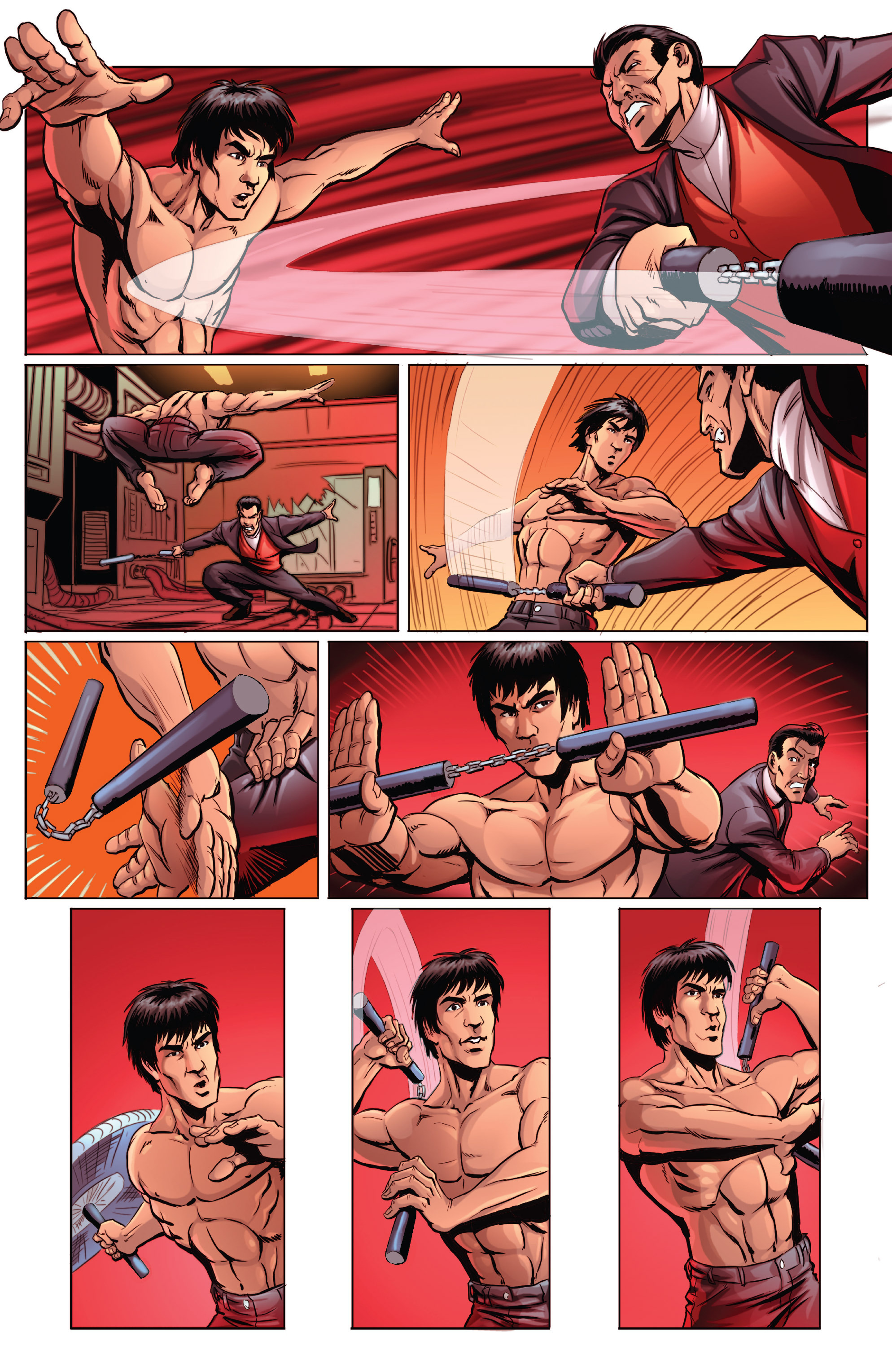Read online Bruce Lee: The Dragon Rises comic -  Issue #1 - 39