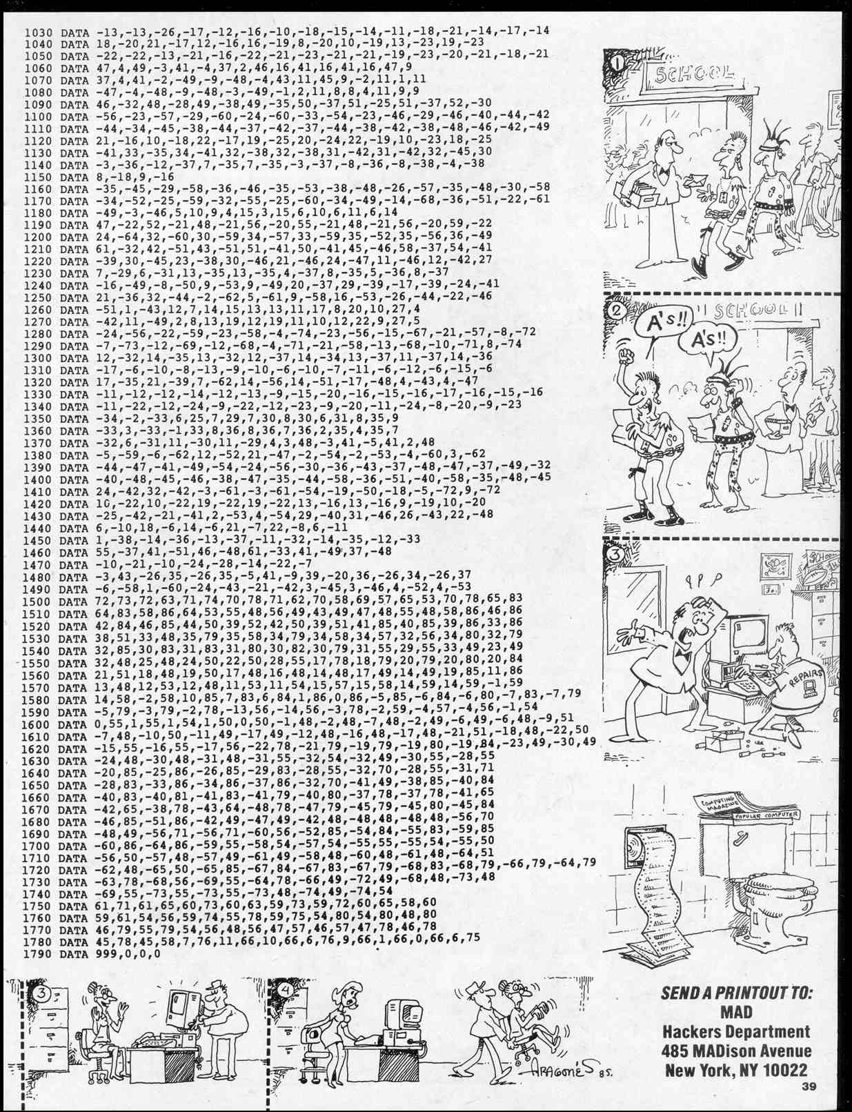 Read online MAD comic -  Issue #258 - 41