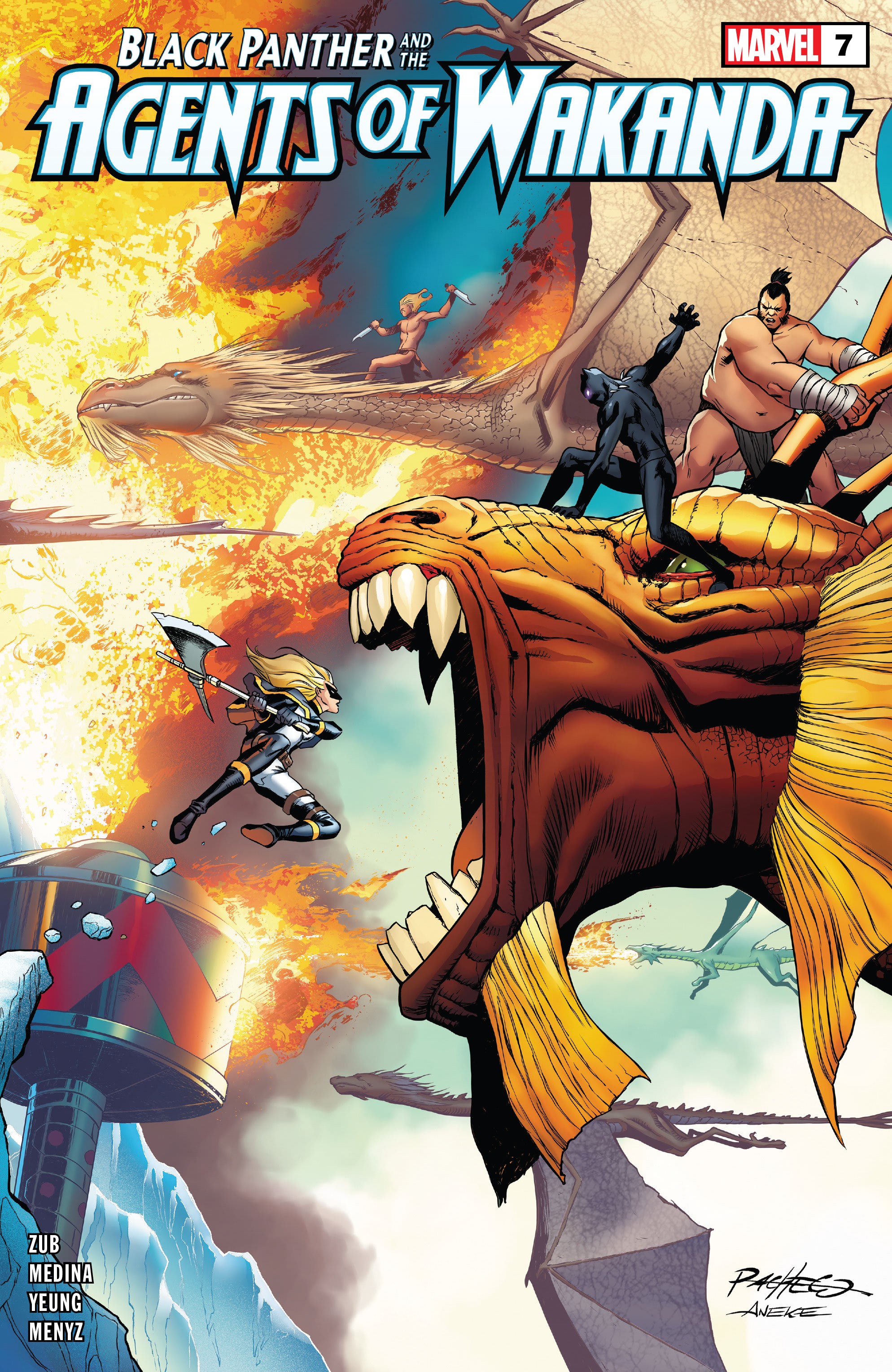 Read online Black Panther and the Agents of Wakanda comic -  Issue #7 - 1