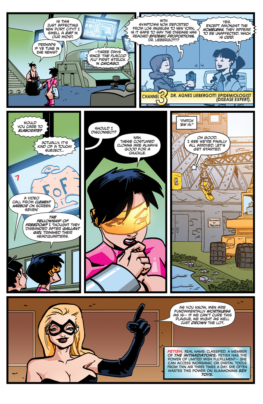 Read online Bomb Queen Presents: All-Girl Comics comic -  Issue # Full - 5