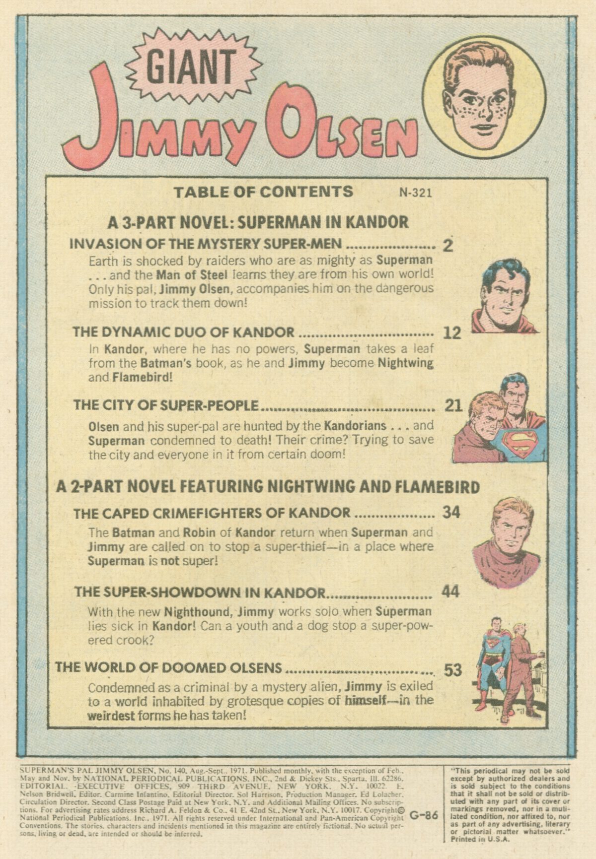 Read online Superman's Pal Jimmy Olsen comic -  Issue #140 - 3