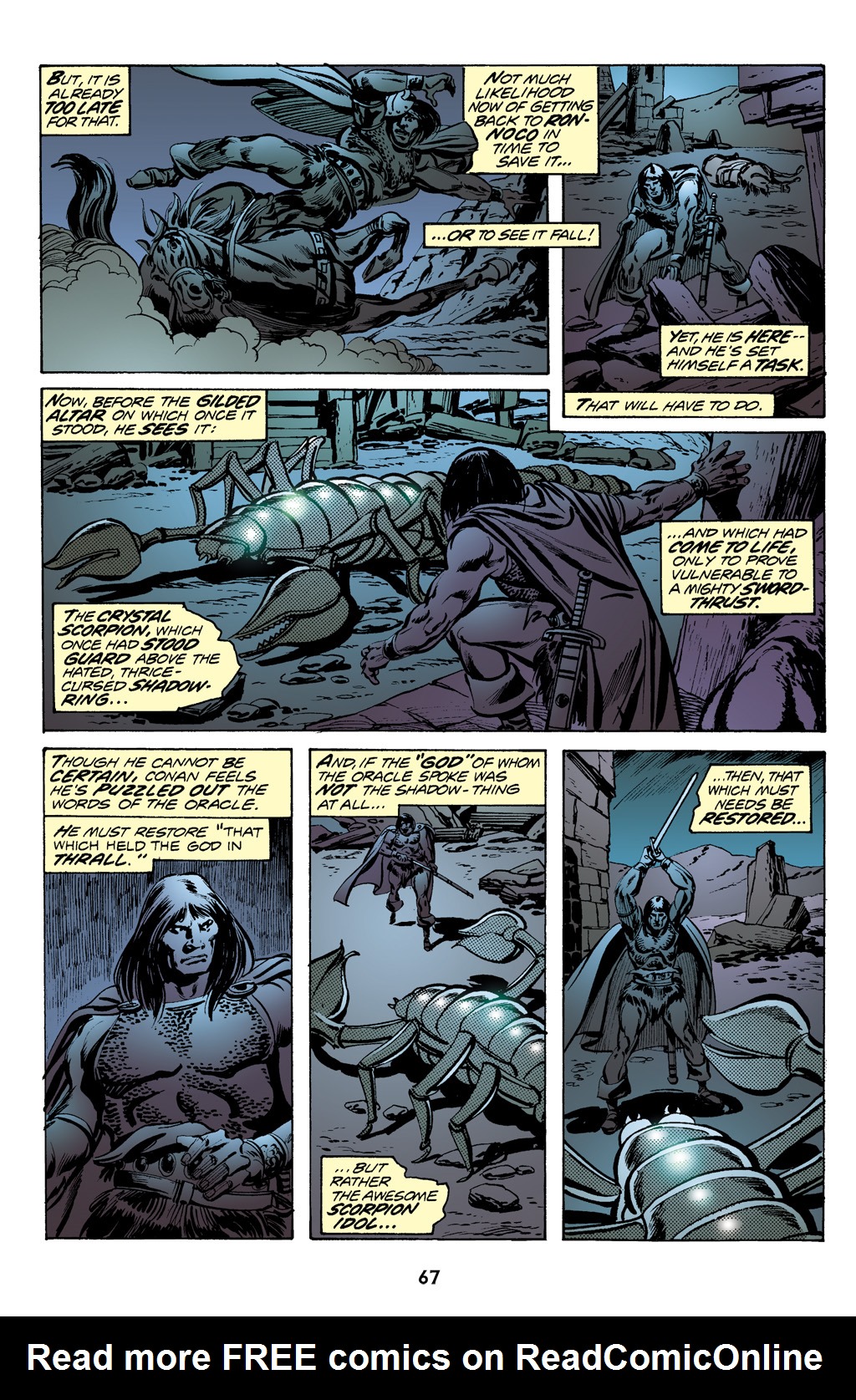 Read online The Chronicles of Conan comic -  Issue # TPB 8 (Part 1) - 67