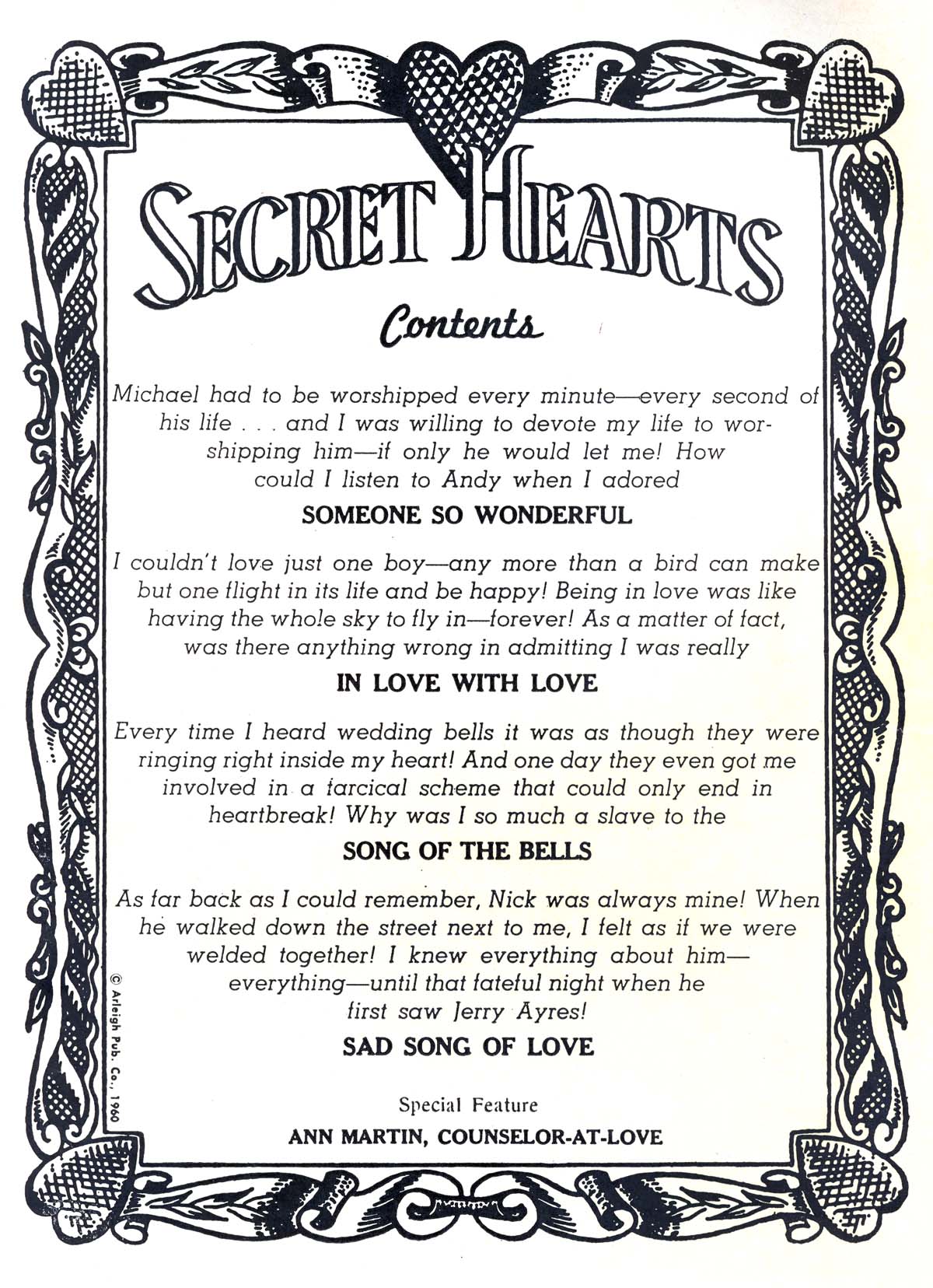 Read online Secret Hearts comic -  Issue #66 - 2