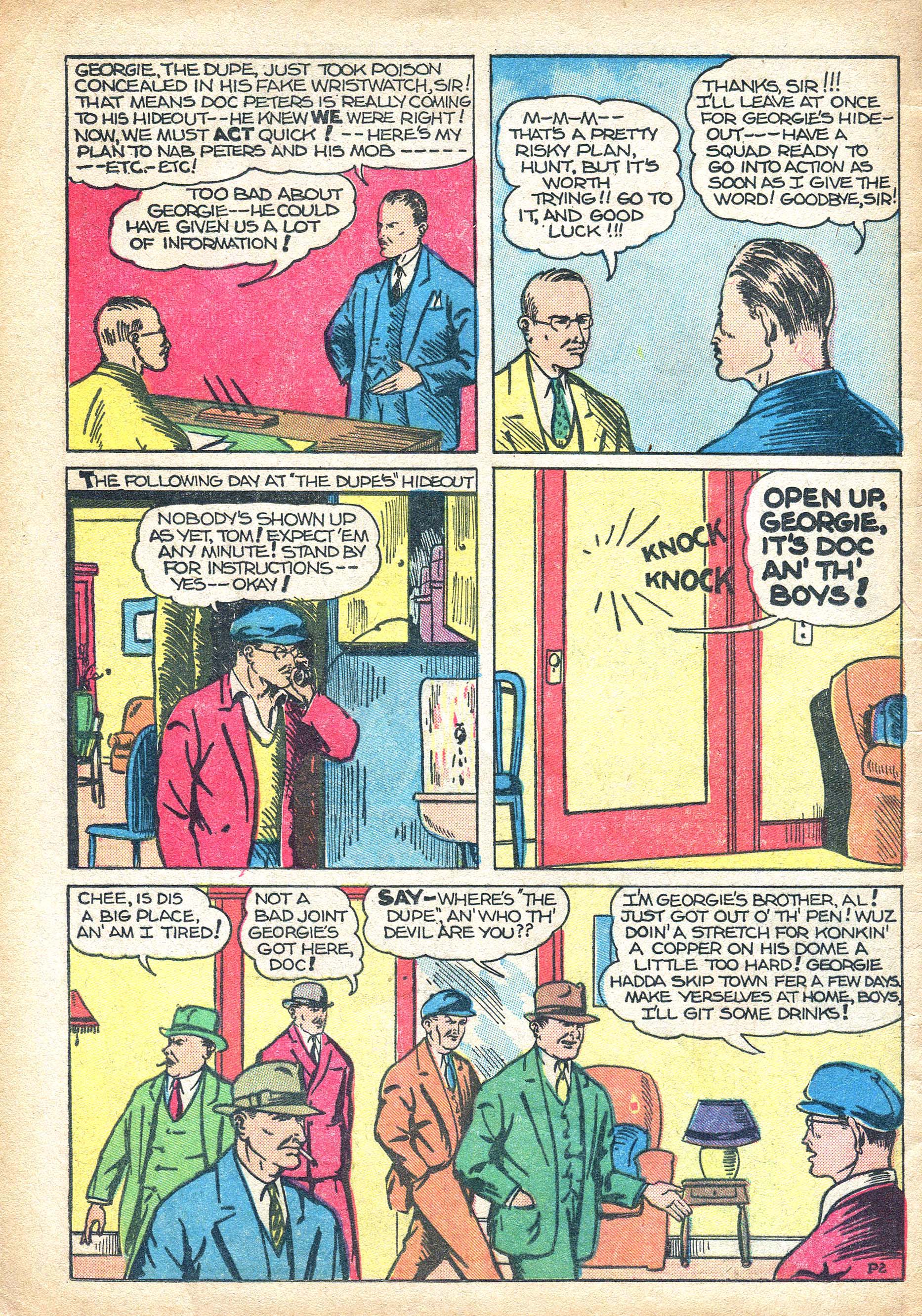 Read online Keen Detective Funnies comic -  Issue #5 - 4