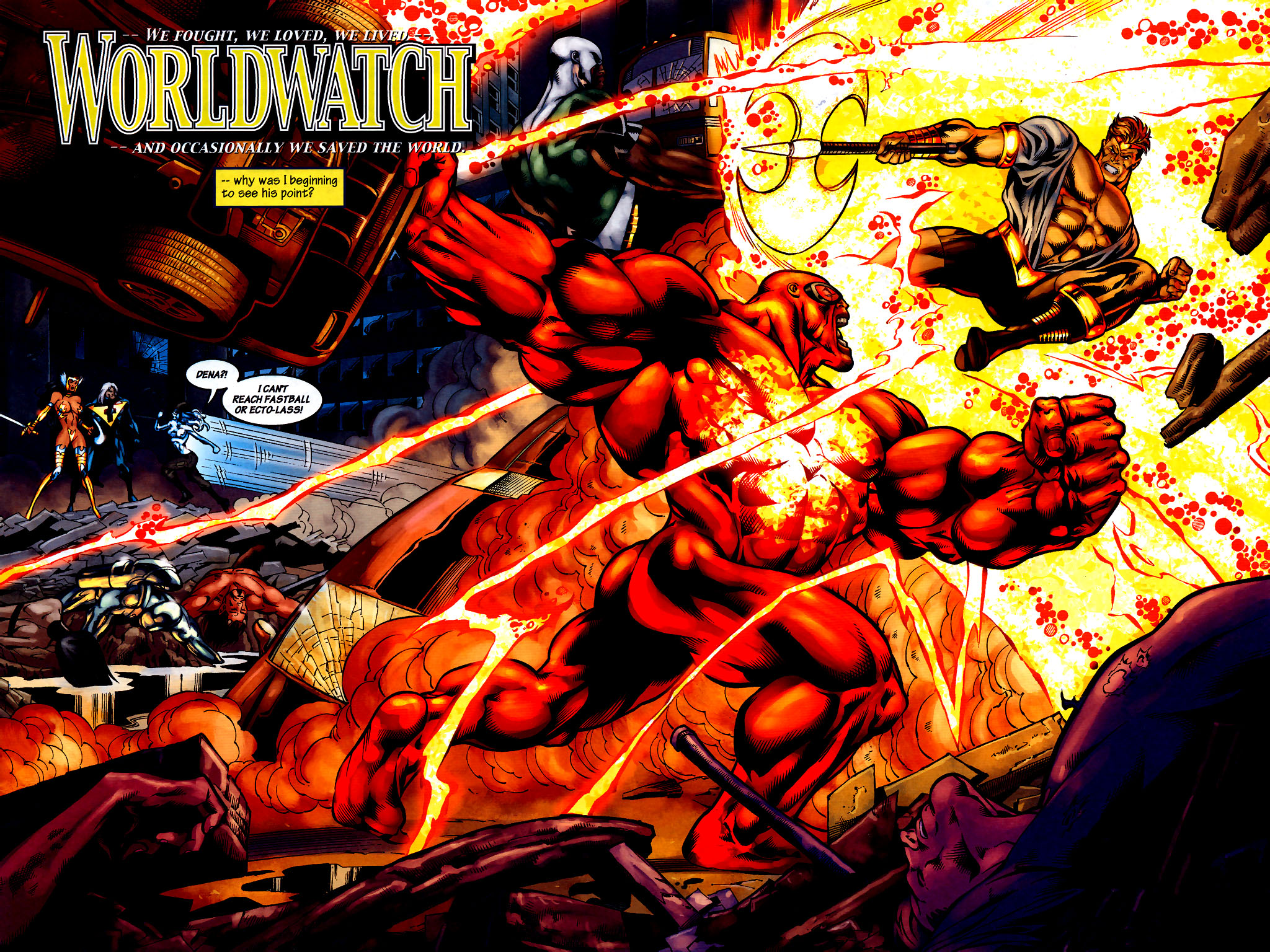 Read online Worldwatch comic -  Issue #3 - 4