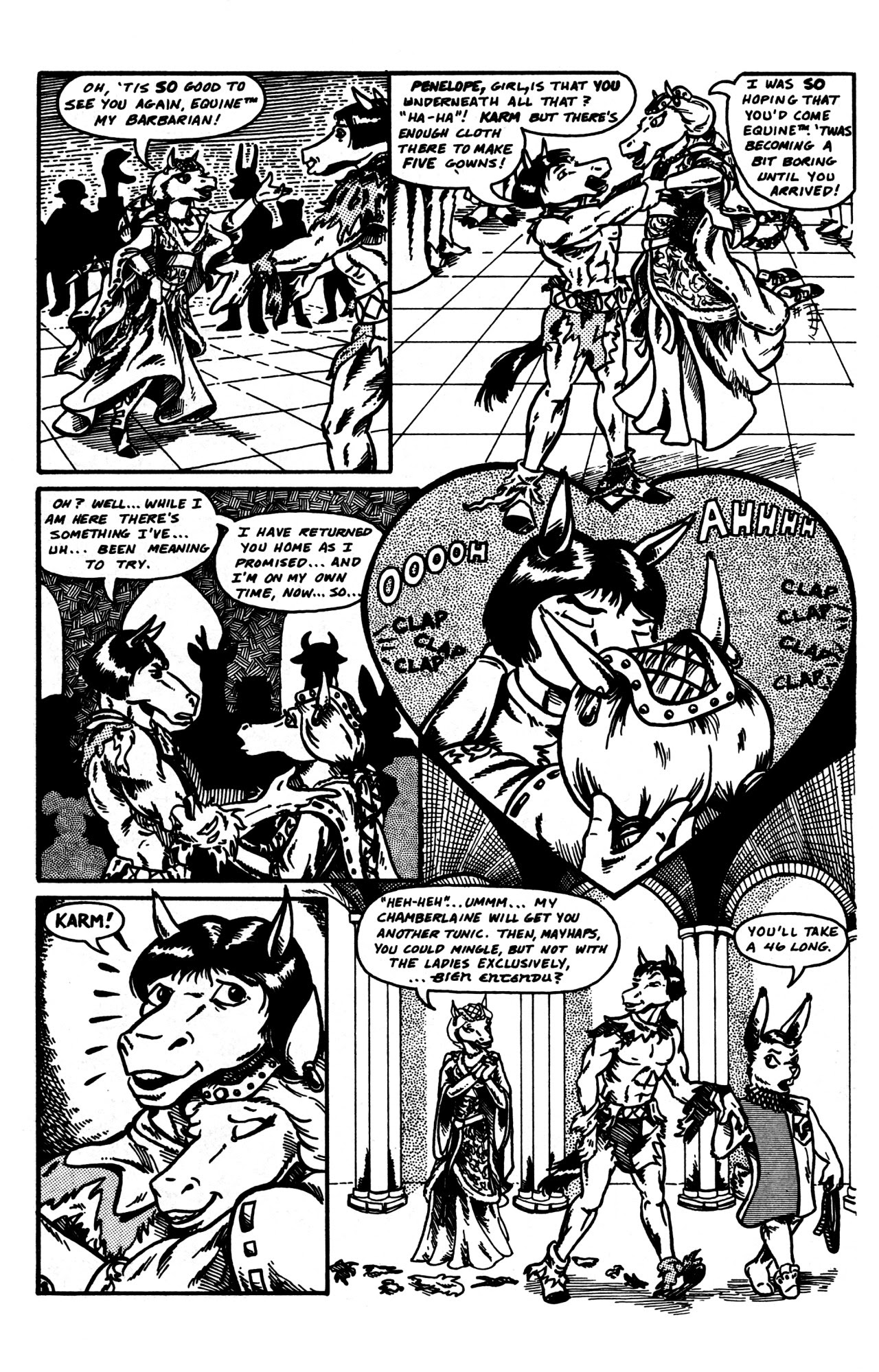 Read online Equine, The Uncivilized comic -  Issue #3 - 10