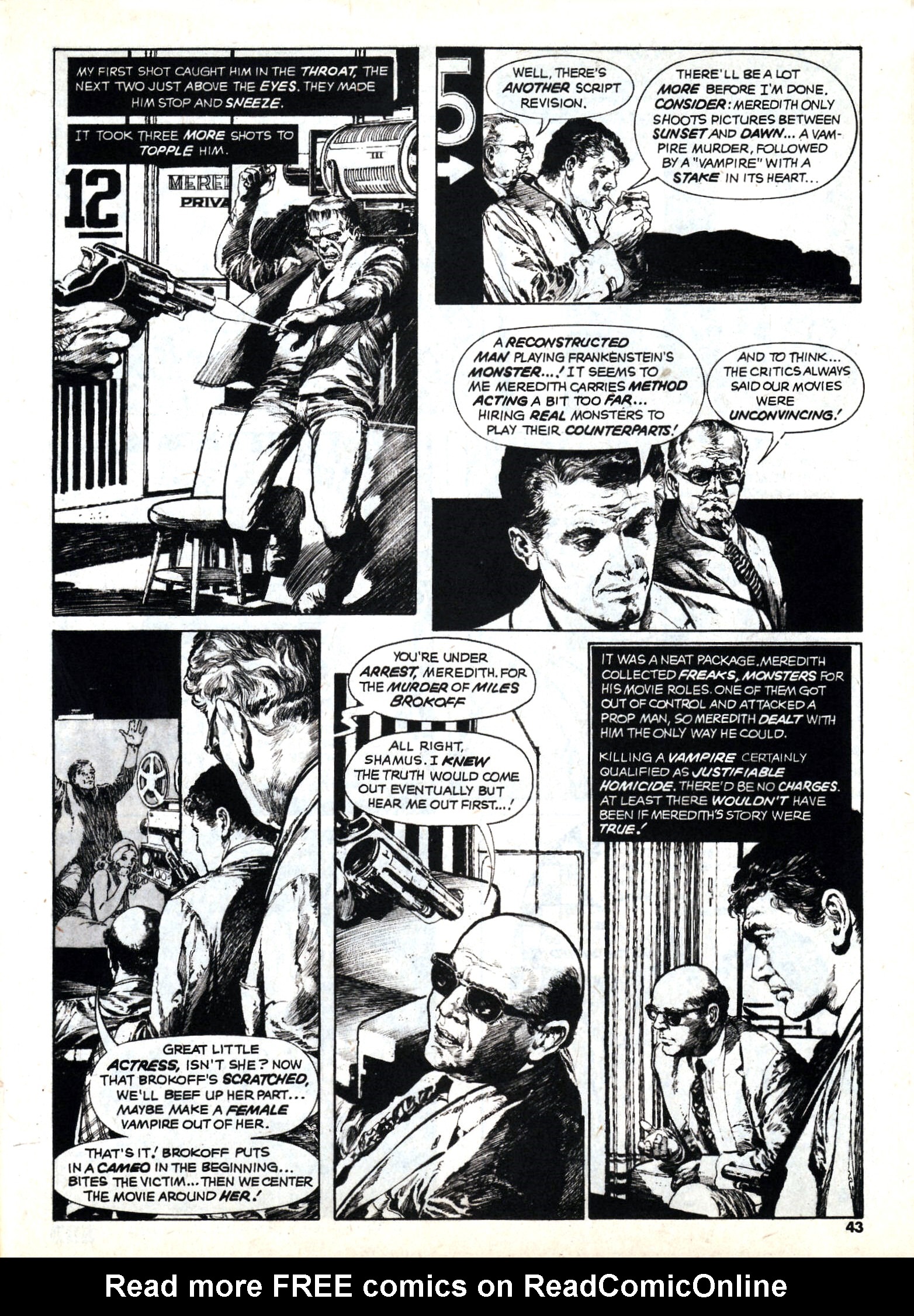Read online Vampirella (1969) comic -  Issue #56 - 43