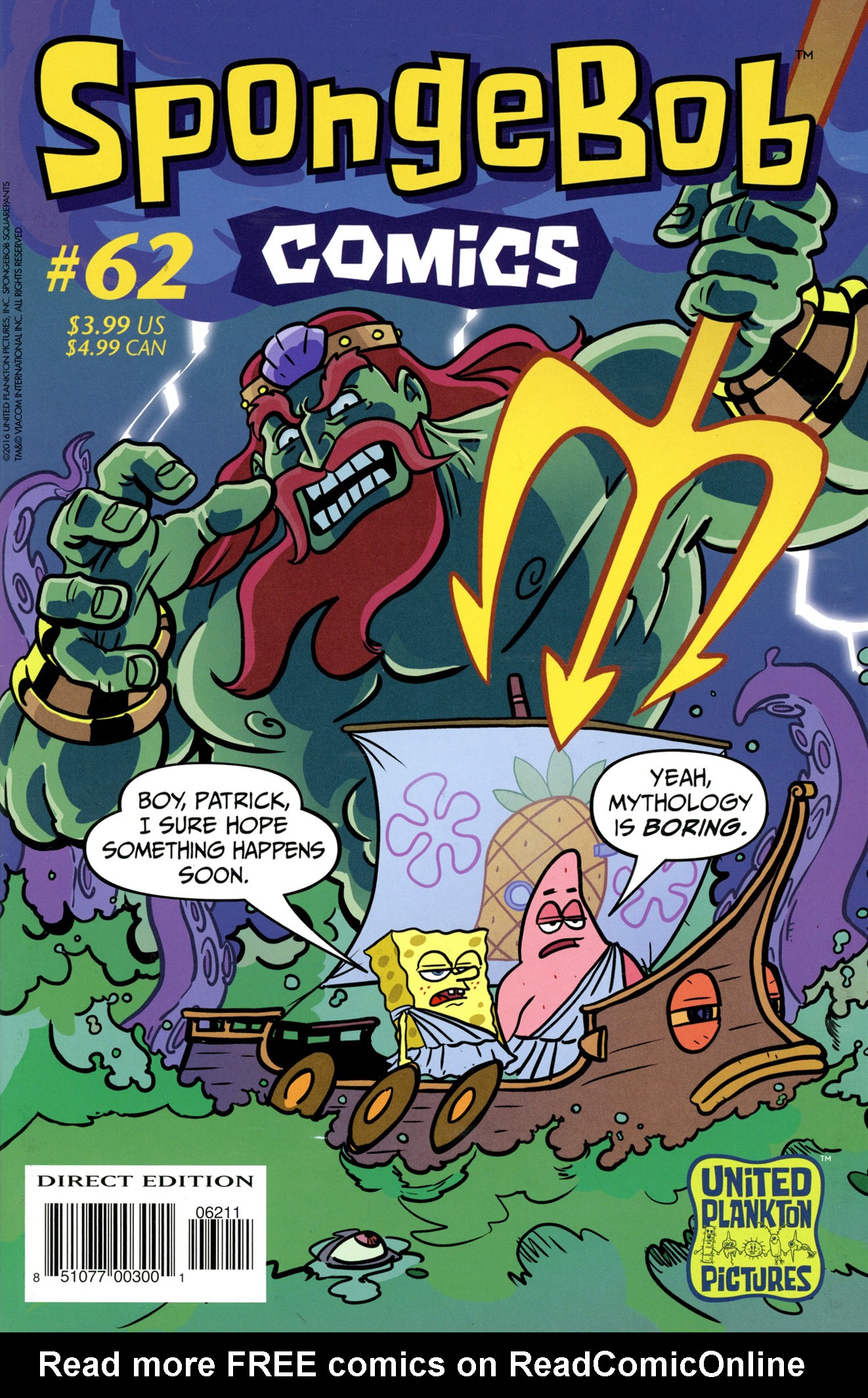 Read online SpongeBob Comics comic -  Issue #62 - 1