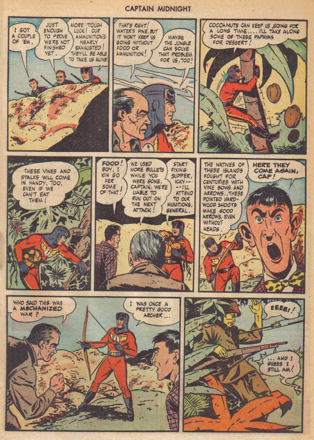 Read online Captain Midnight (1942) comic -  Issue #42 - 19