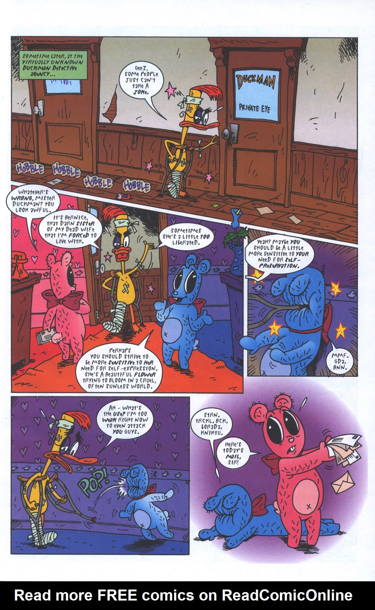 Read online Duckman (1994) comic -  Issue #4 - 5