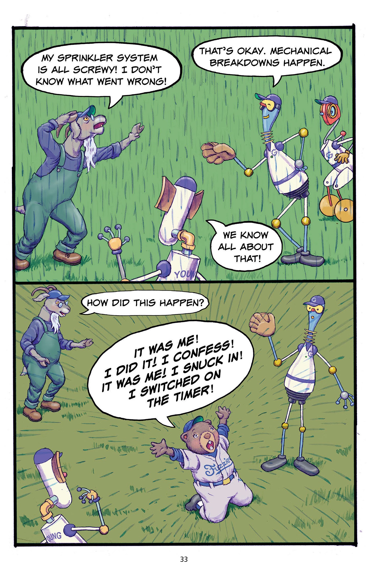 Read online Fuzzy Baseball comic -  Issue #3 - 35